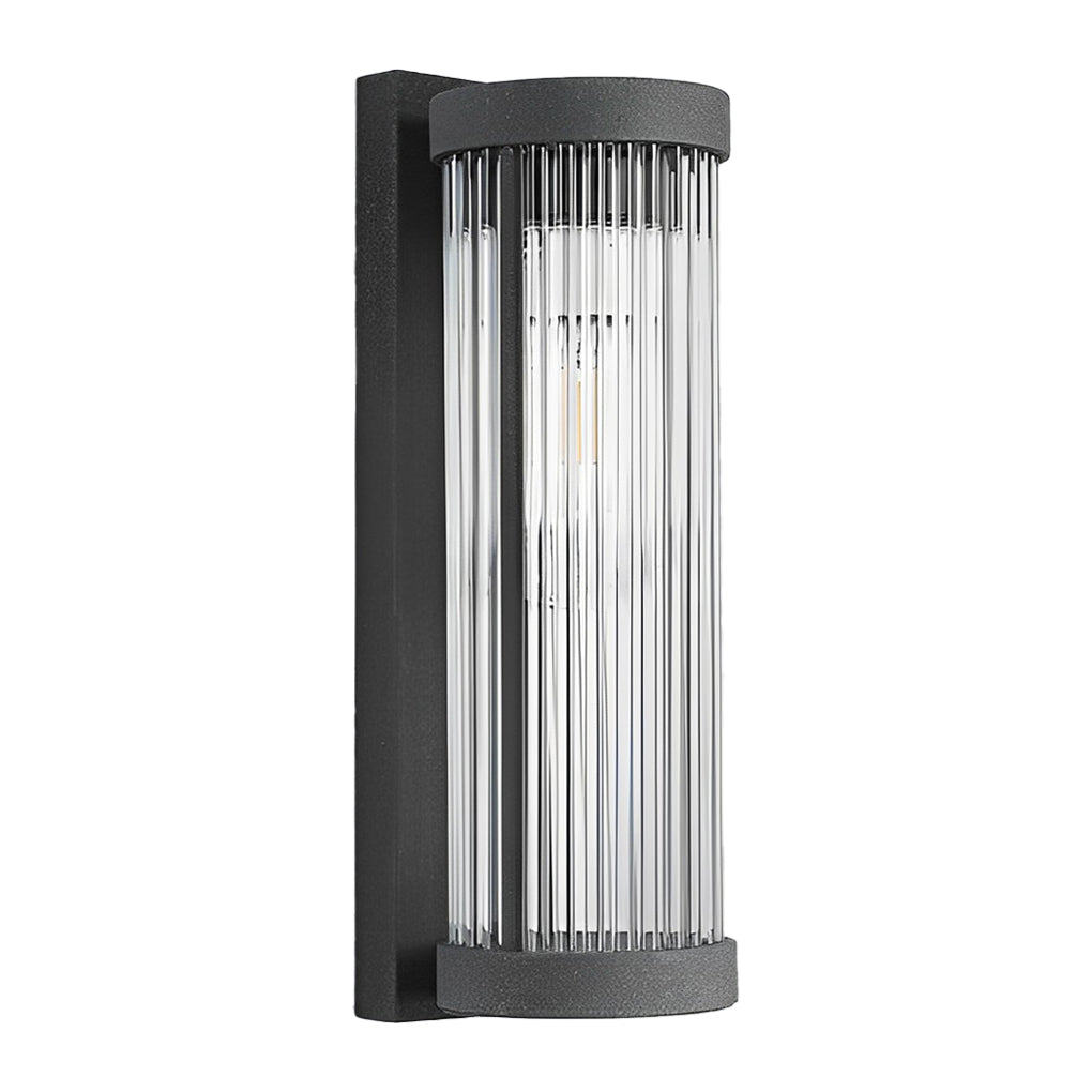 Denise Creative  LED Modern Solar Glass Outdoor Wall Lights