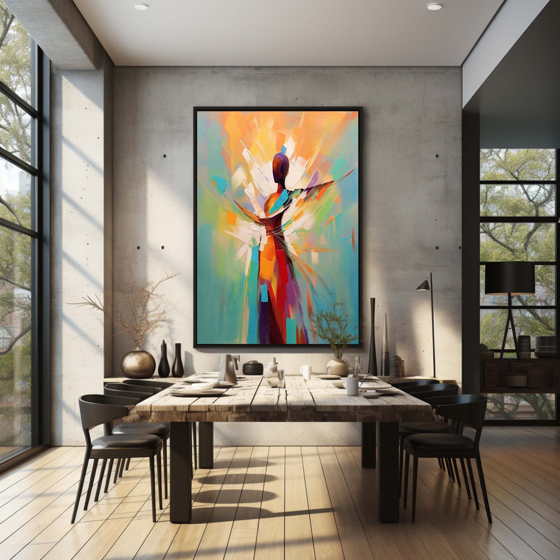Palette Canvas Art PAC009 - Neutralighting