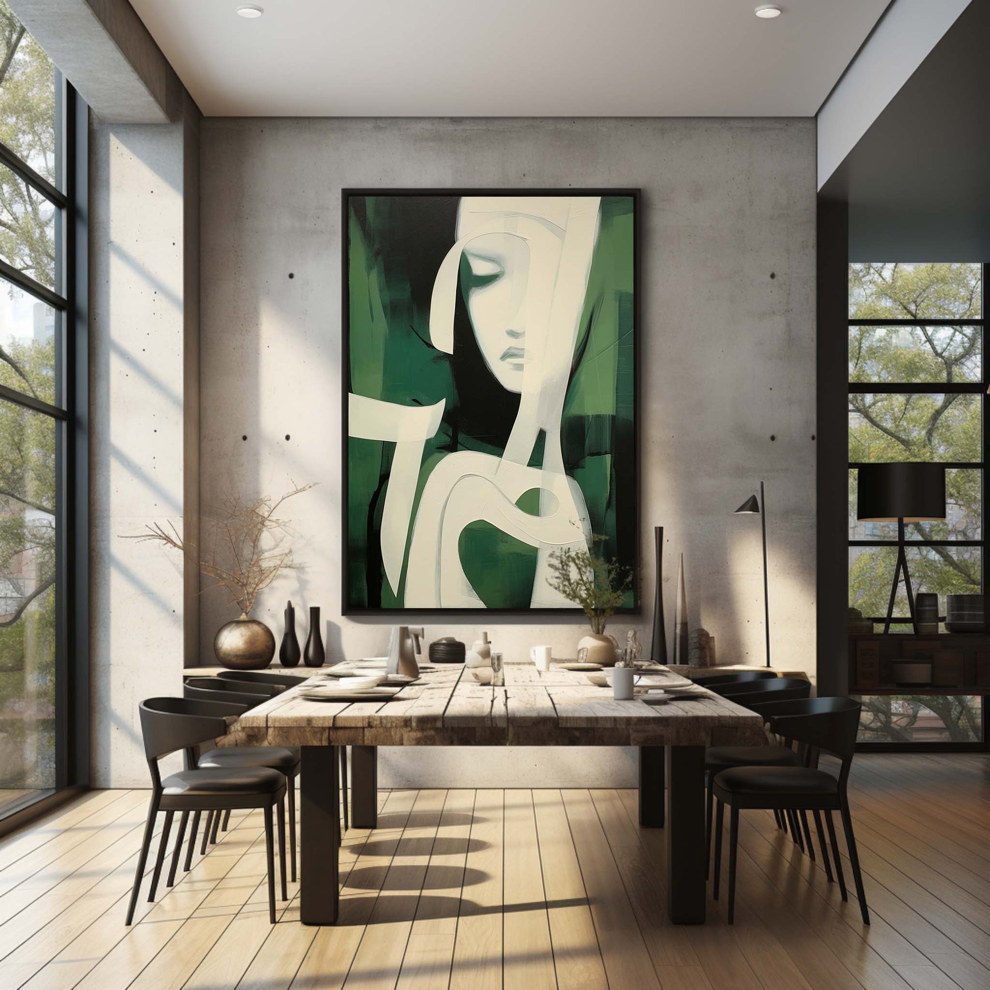 Contemporary Minimalist Art MA032 - Neutralighting