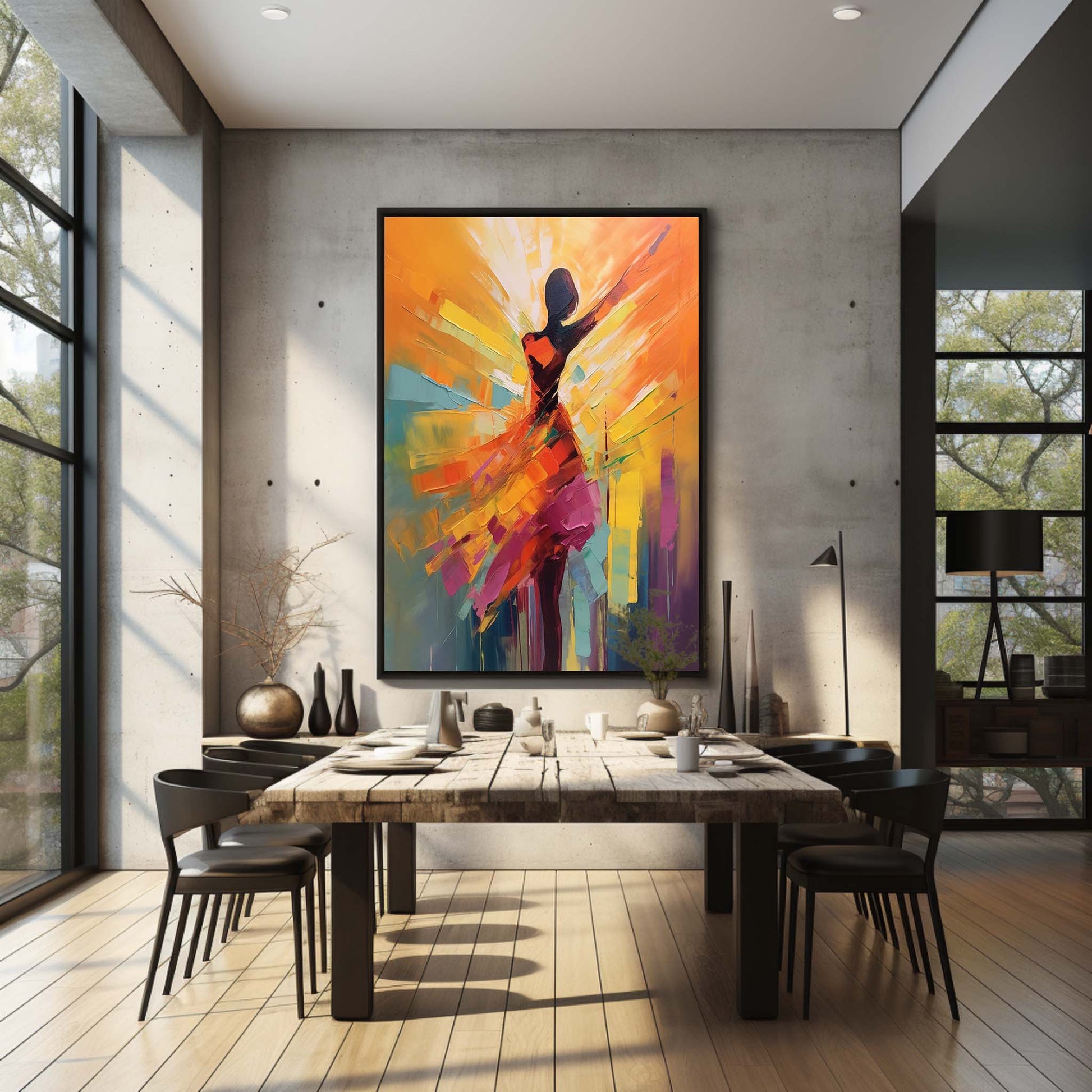 Palette Canvas Art PAC010 - Neutralighting