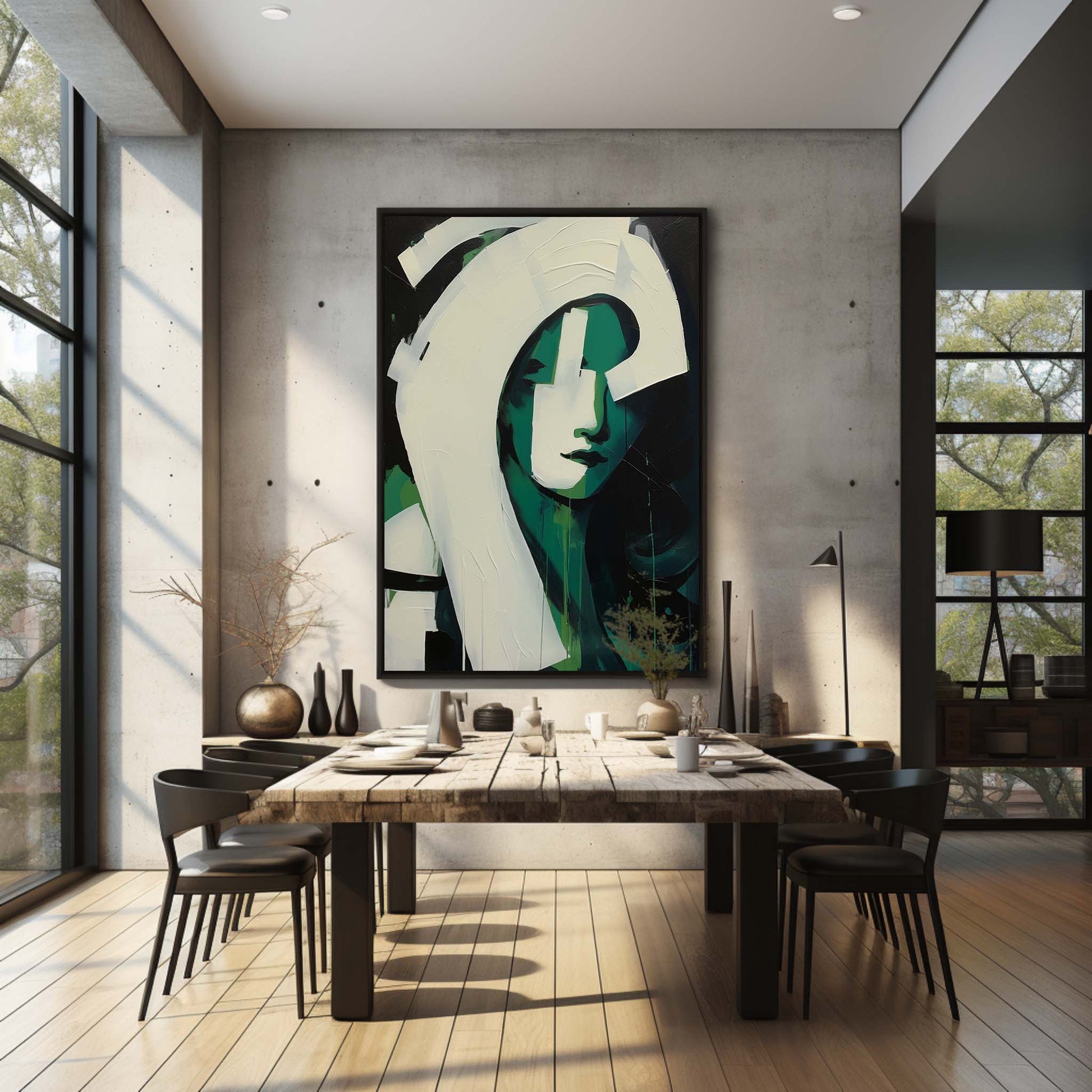 Contemporary Minimalist Art MA031 - Neutralighting