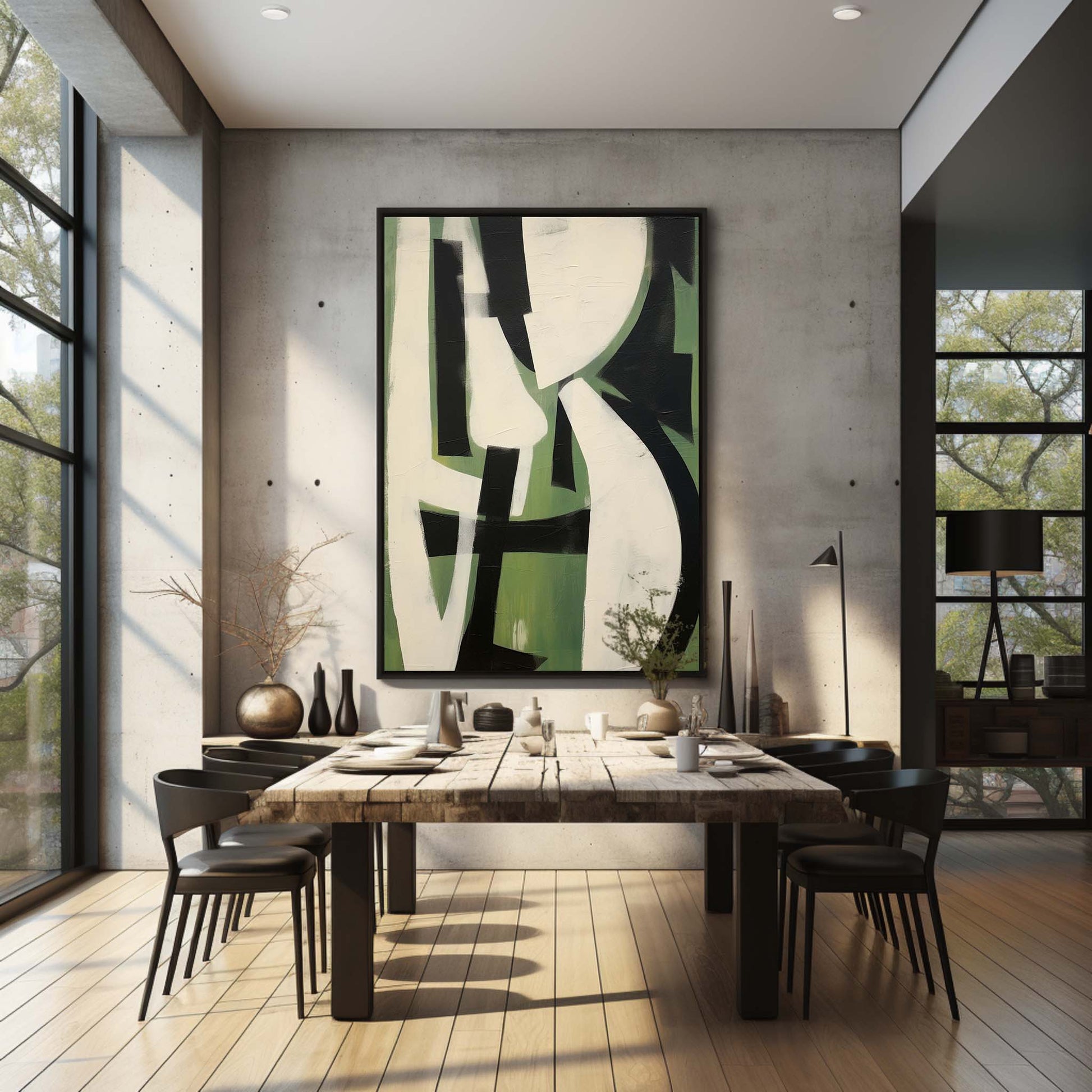 Contemporary Minimalist Art MA030 - Neutralighting