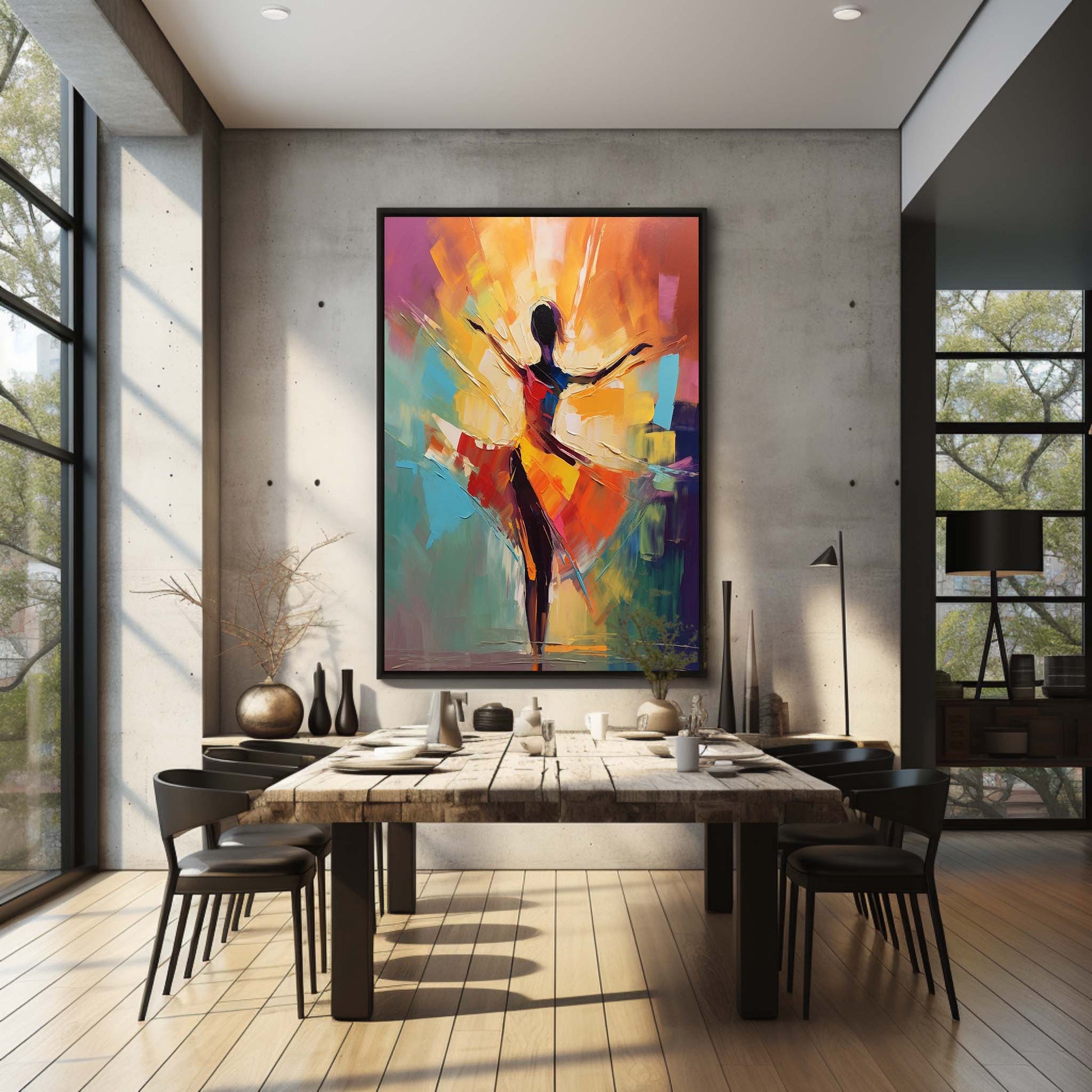 Palette Canvas Art PAC007 - Neutralighting