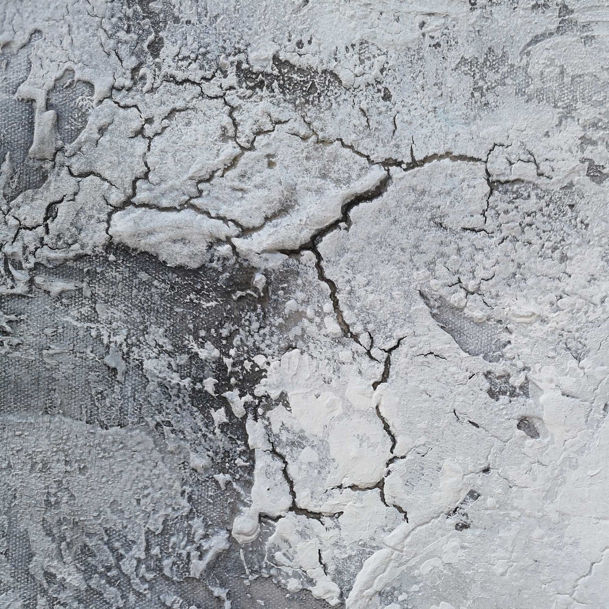 Grey White Abstract Painting 36'' X 48'' IS54 - Neutralighting