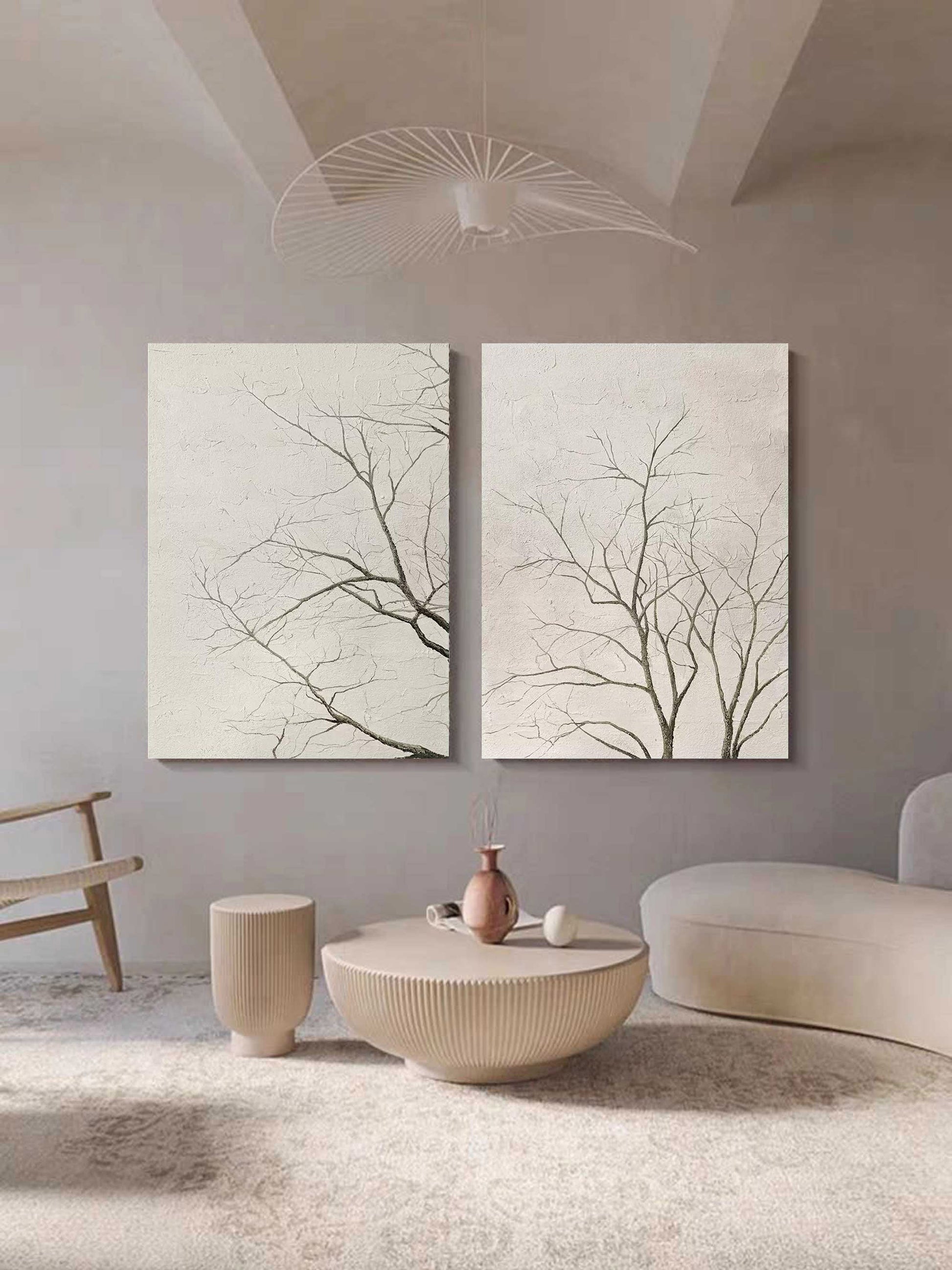 Abstract Painting Set Of 2 SP130 - Neutralighting