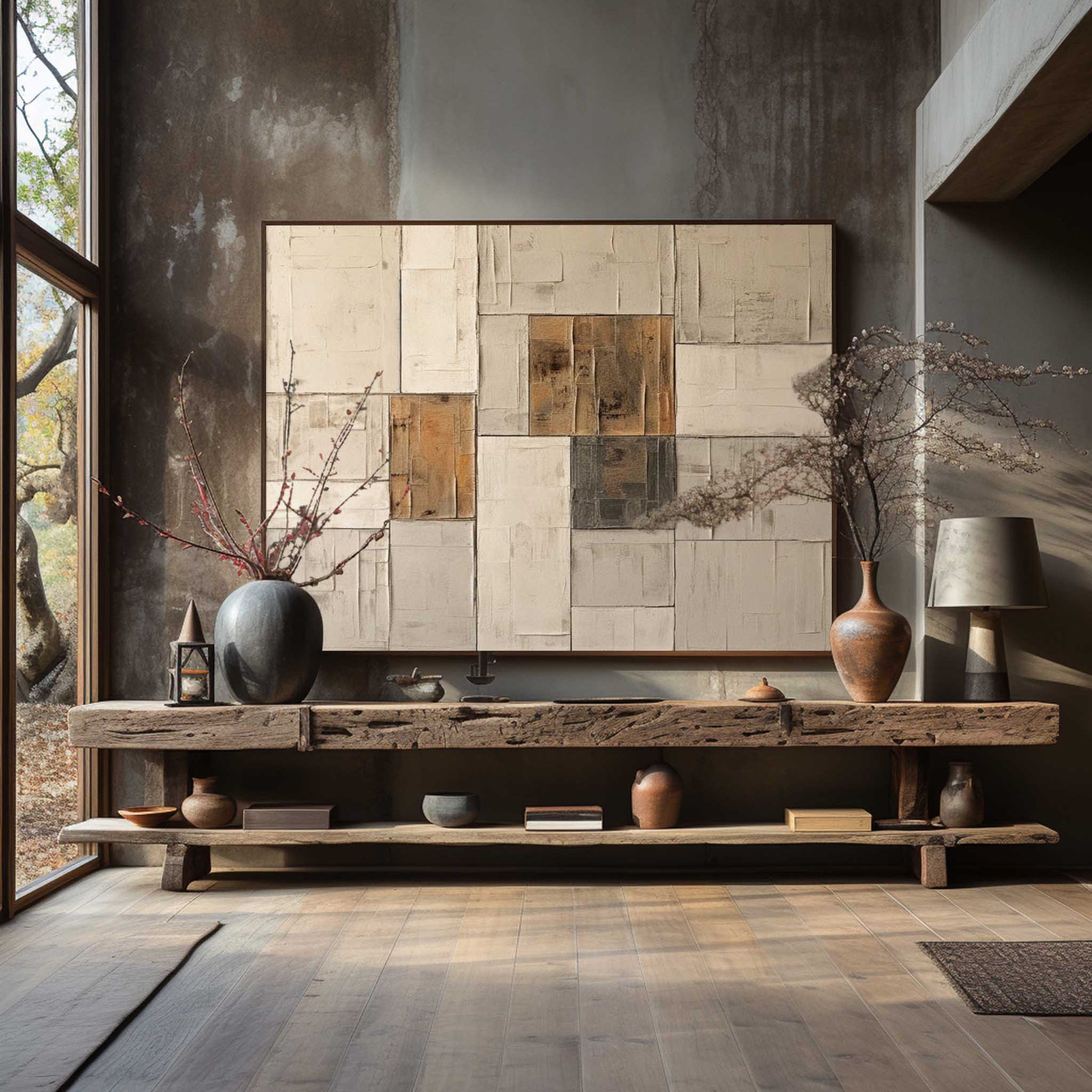 Wabi-Sabi Wall Art TX253 - Neutralighting