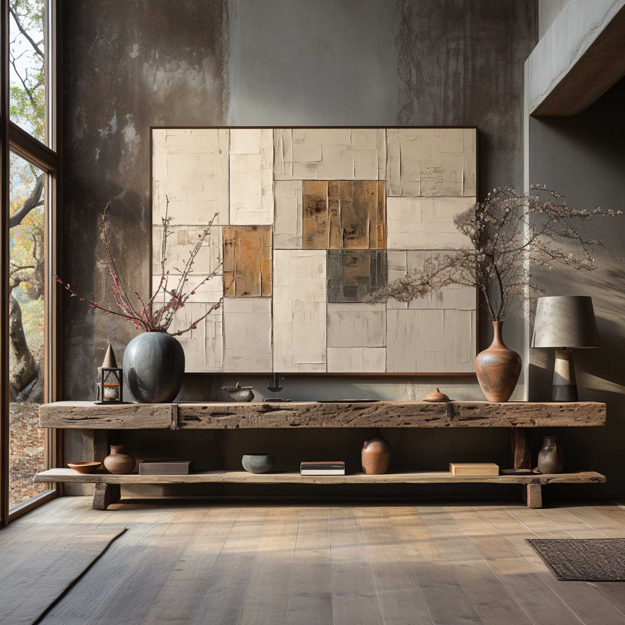 Wabi-Sabi Wall Art TX253 - Neutralighting