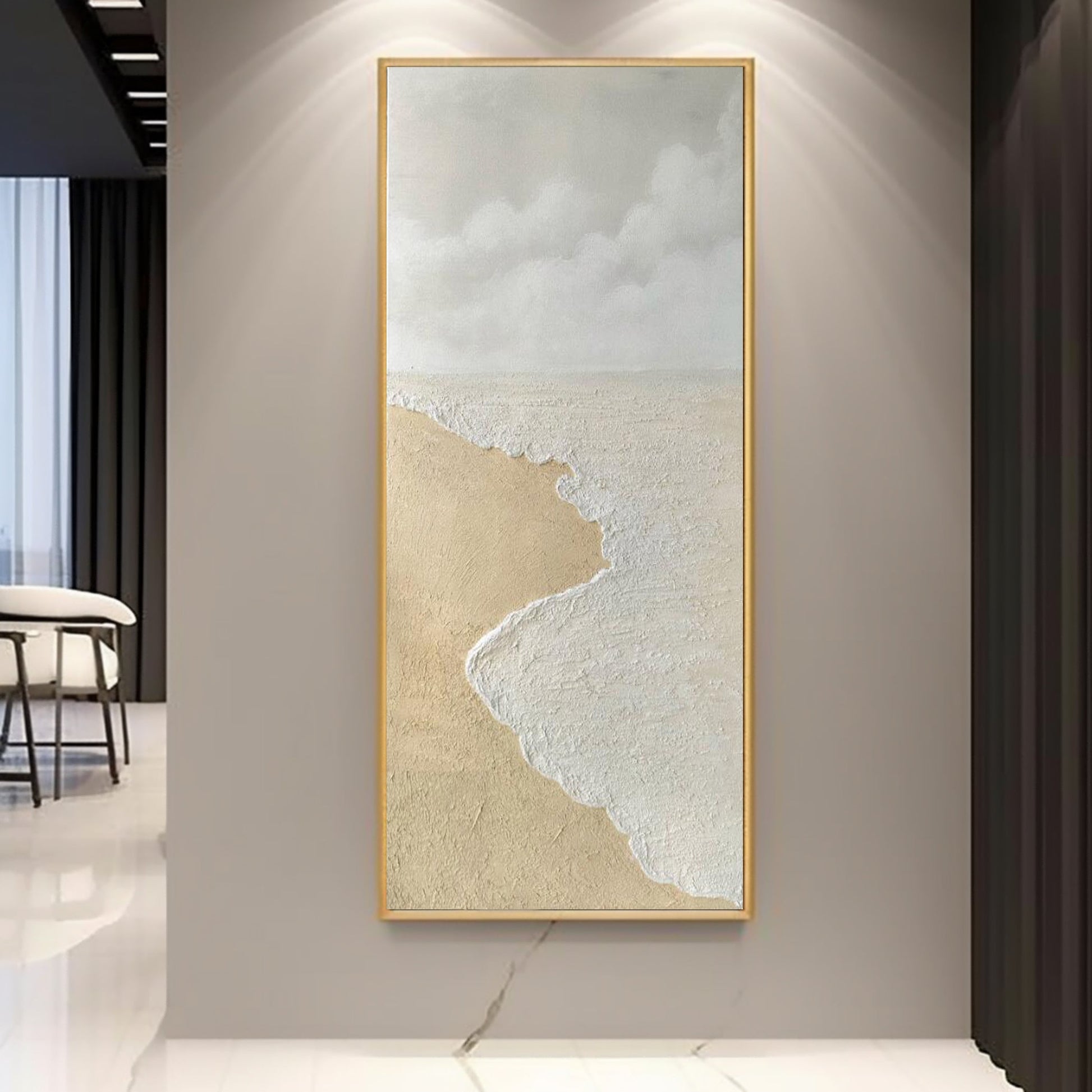 Plaster Art Texture Painting SG253 - Neutralighting