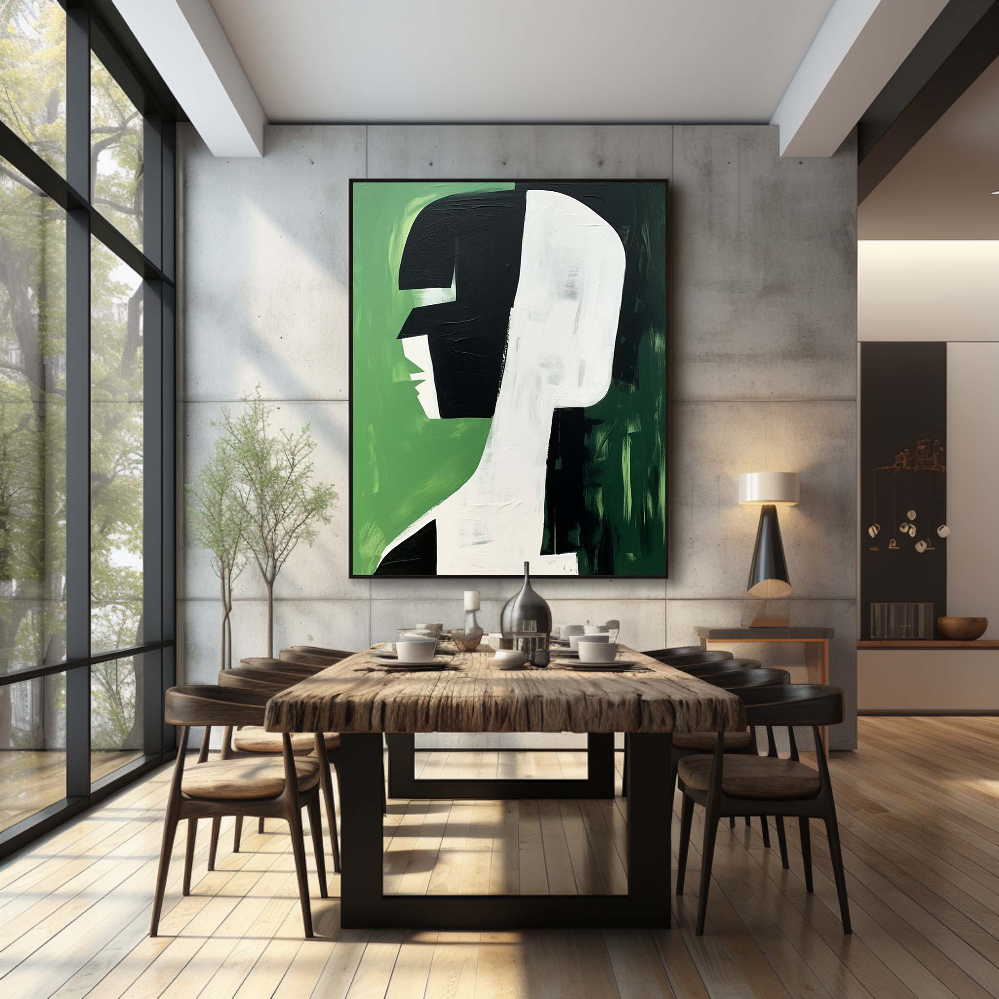 Contemporary Minimalist Art MA049 - Neutralighting
