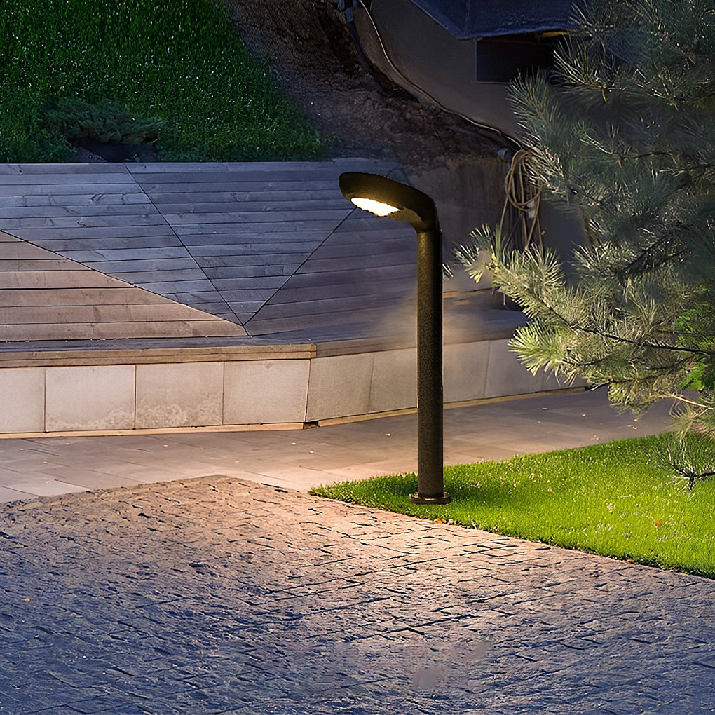 Vnia Minimalist Powered Sleek Outdoor Lawn Lamp