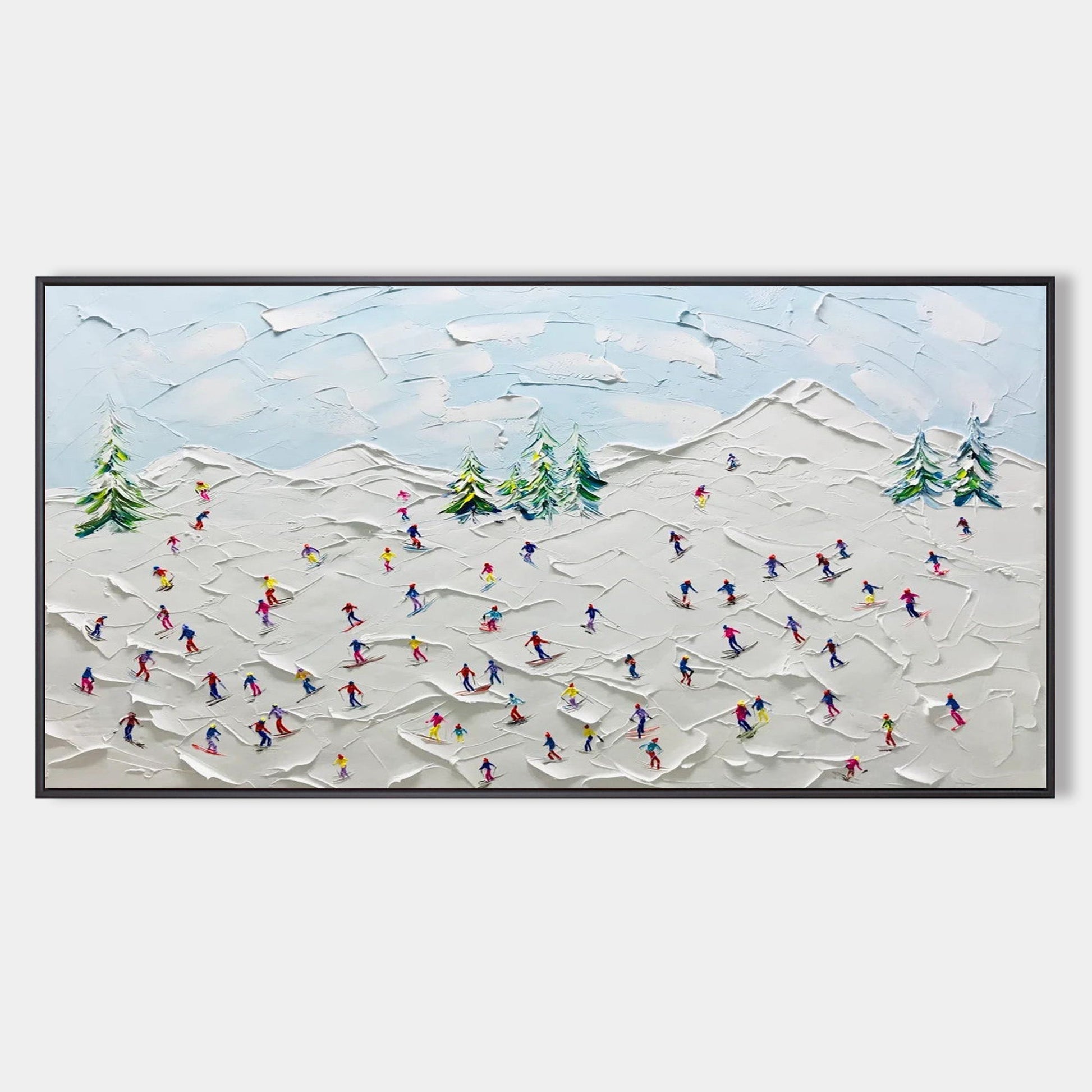 Plaster Art Texture Painting SG190 - Neutralighting