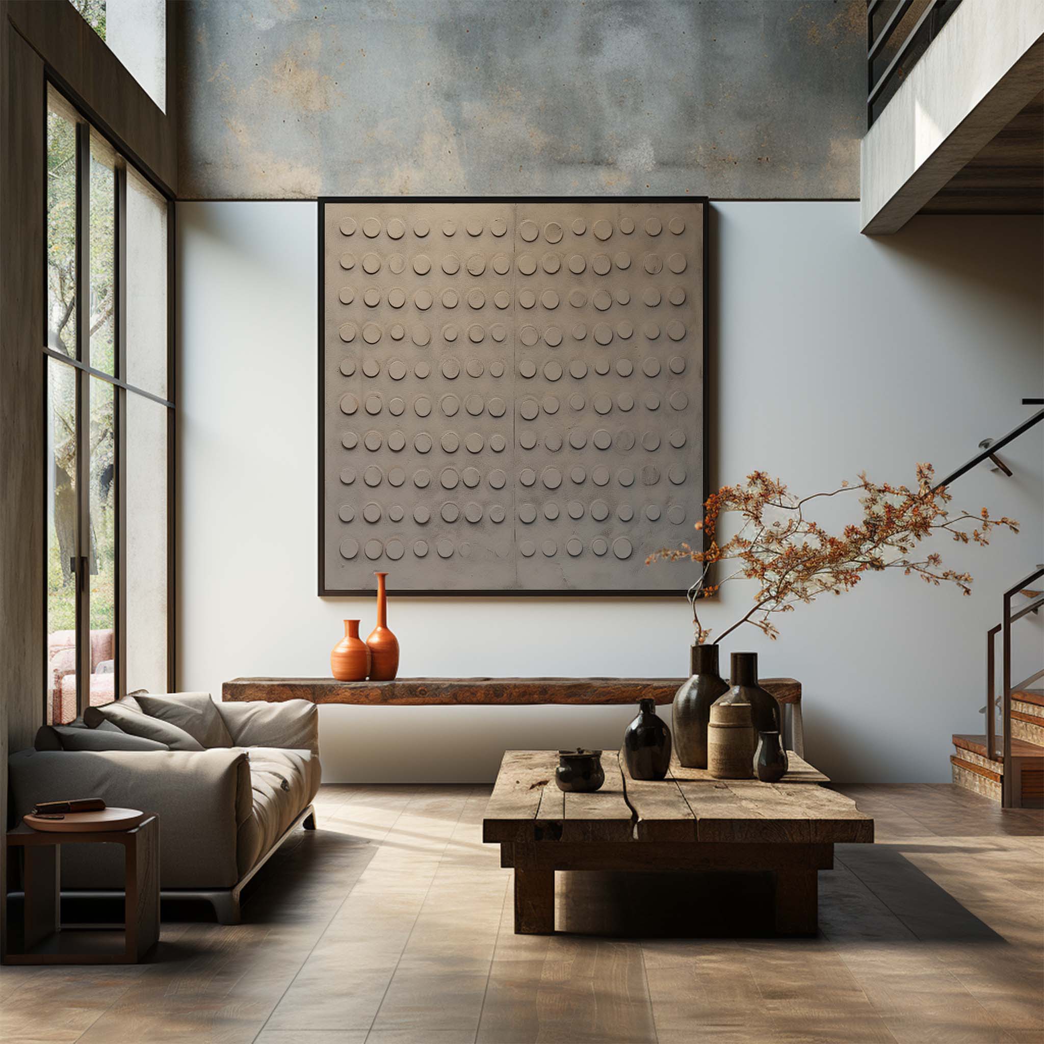 Wabi-Sabi Wall Art TX300 - Neutralighting