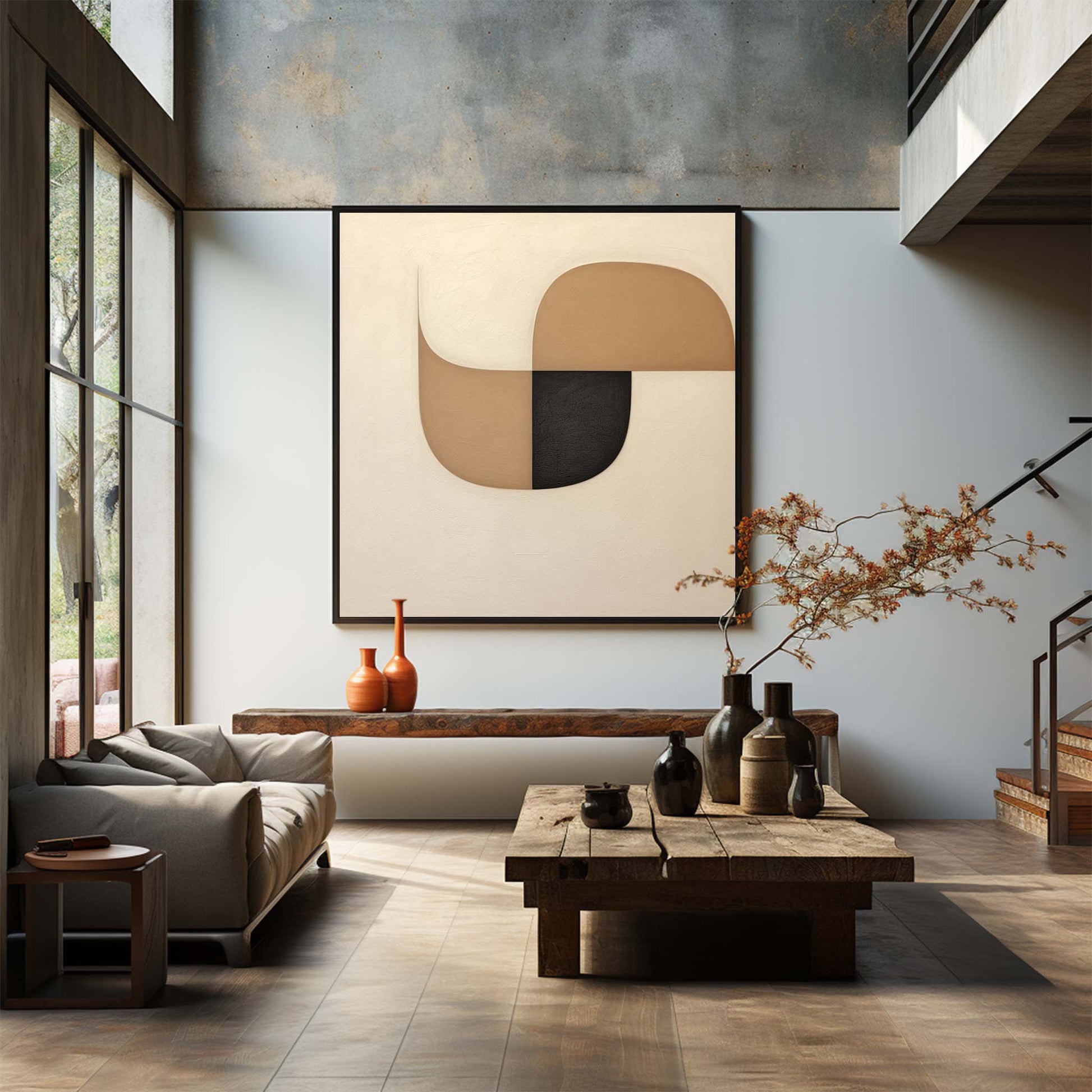 Contemporary Minimalist Art MA057 - Neutralighting