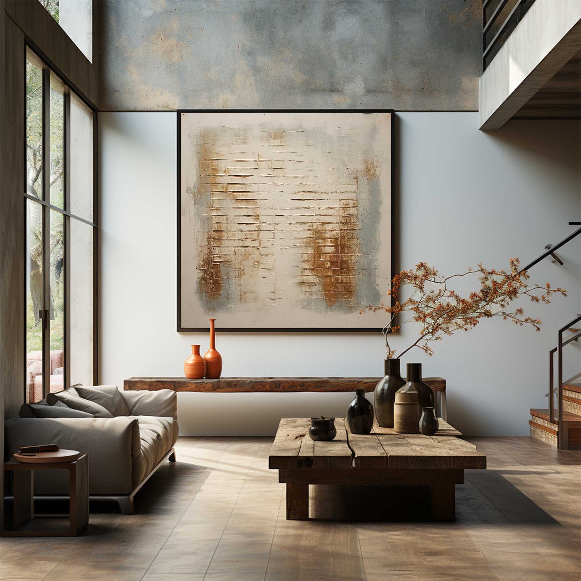 Wabi-Sabi Wall Art TX307 - Neutralighting