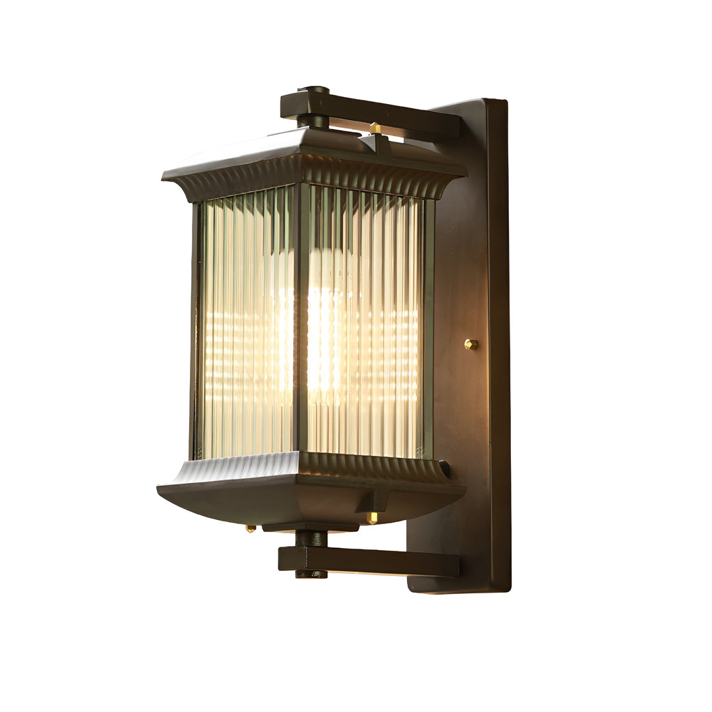 Kala Creative Shade Retro Glass Outdoor Wall Lights