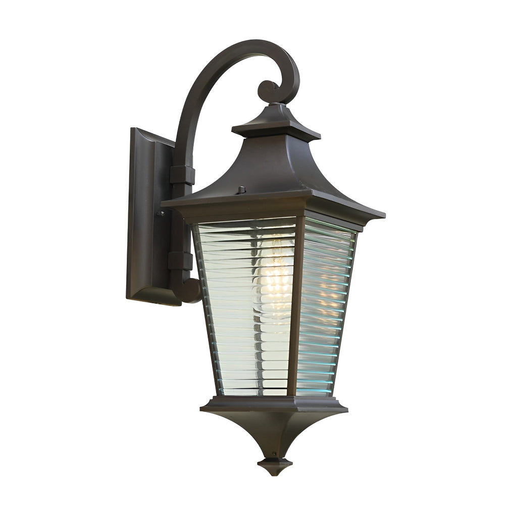 Vita Retro Creative Modern Glass Outdoor Wall Light