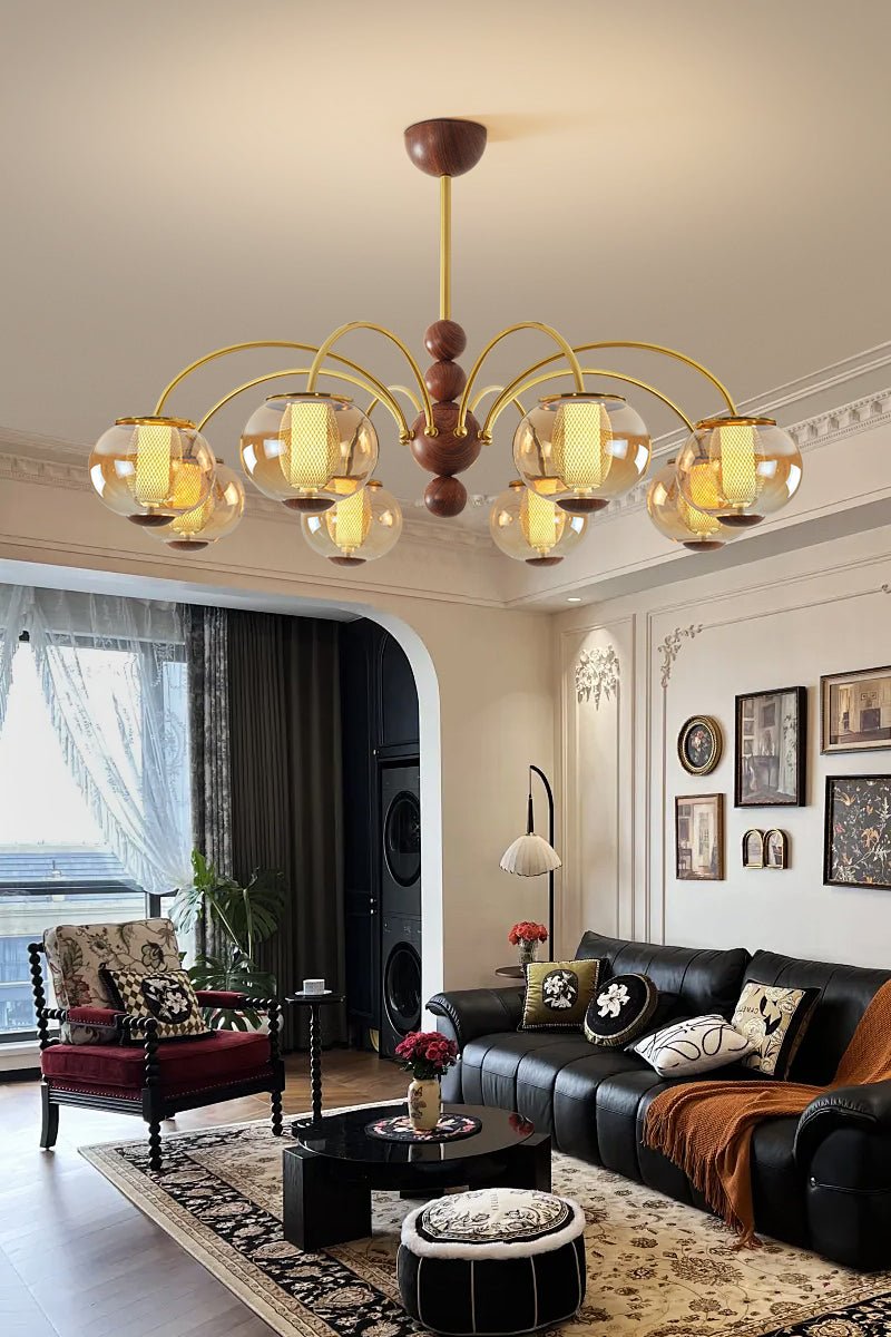 Mae Bloom Chandelier-Neutral Decor