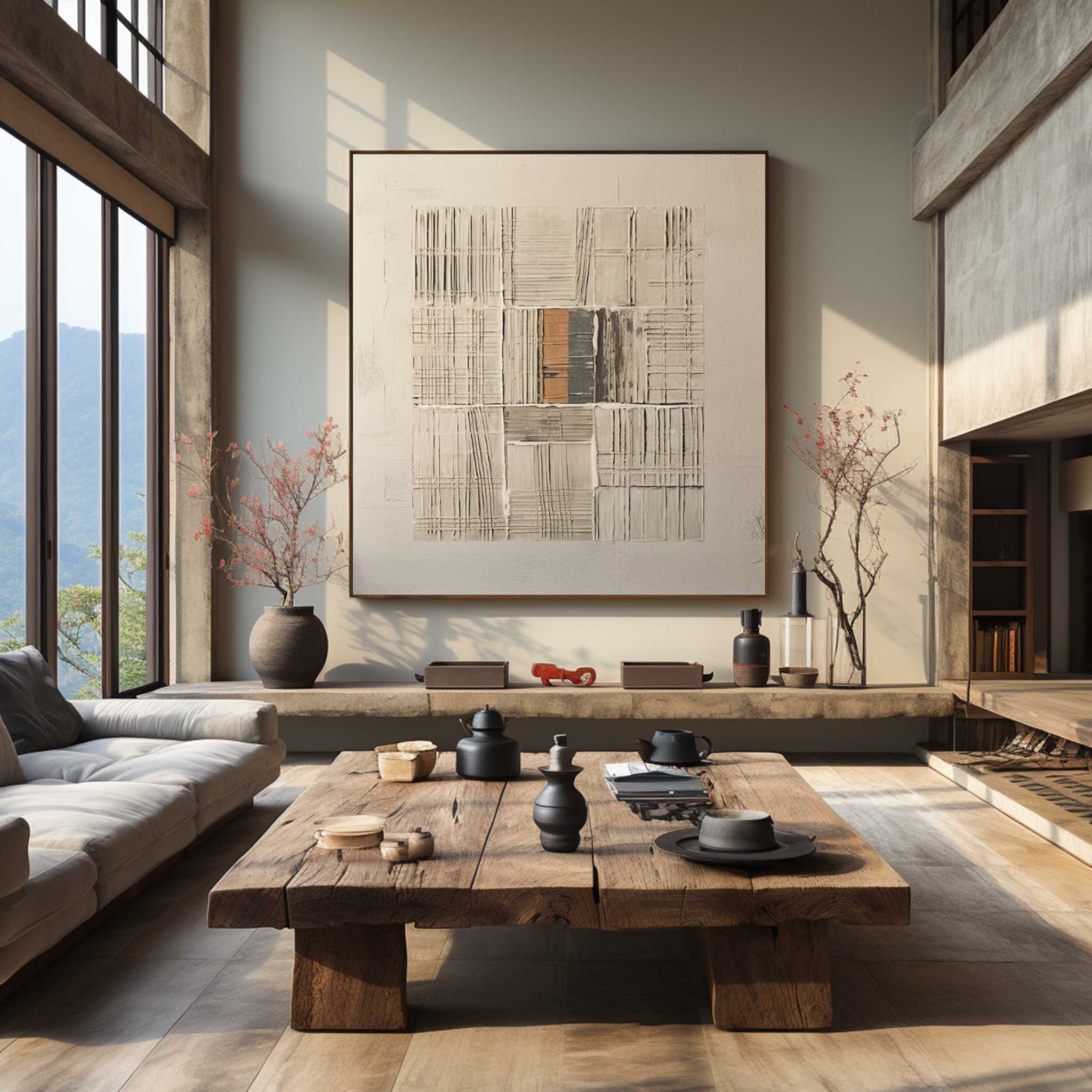 Wabi-Sabi Wall Art TX257 - Neutralighting