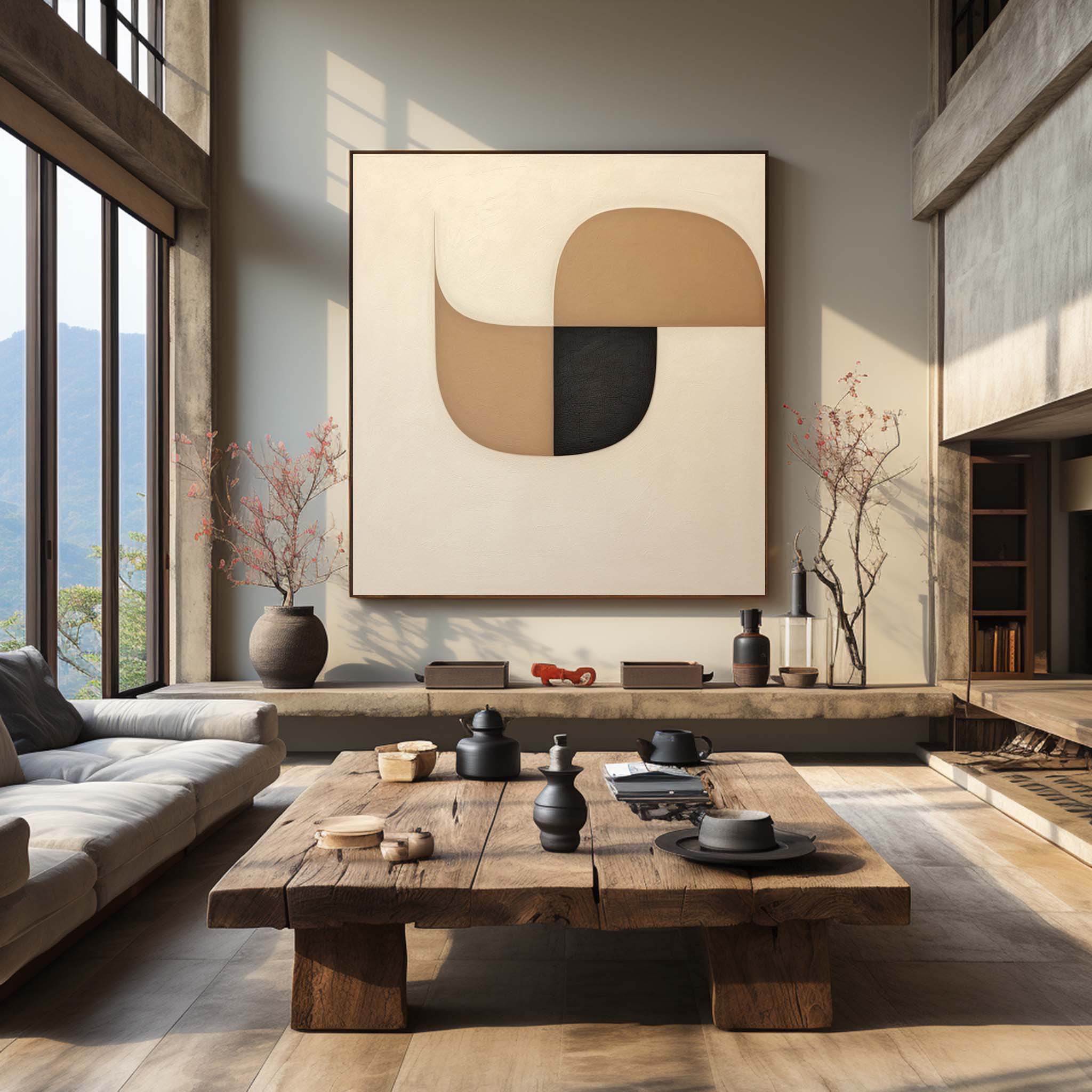 Contemporary Minimalist Art MA057 - Neutralighting