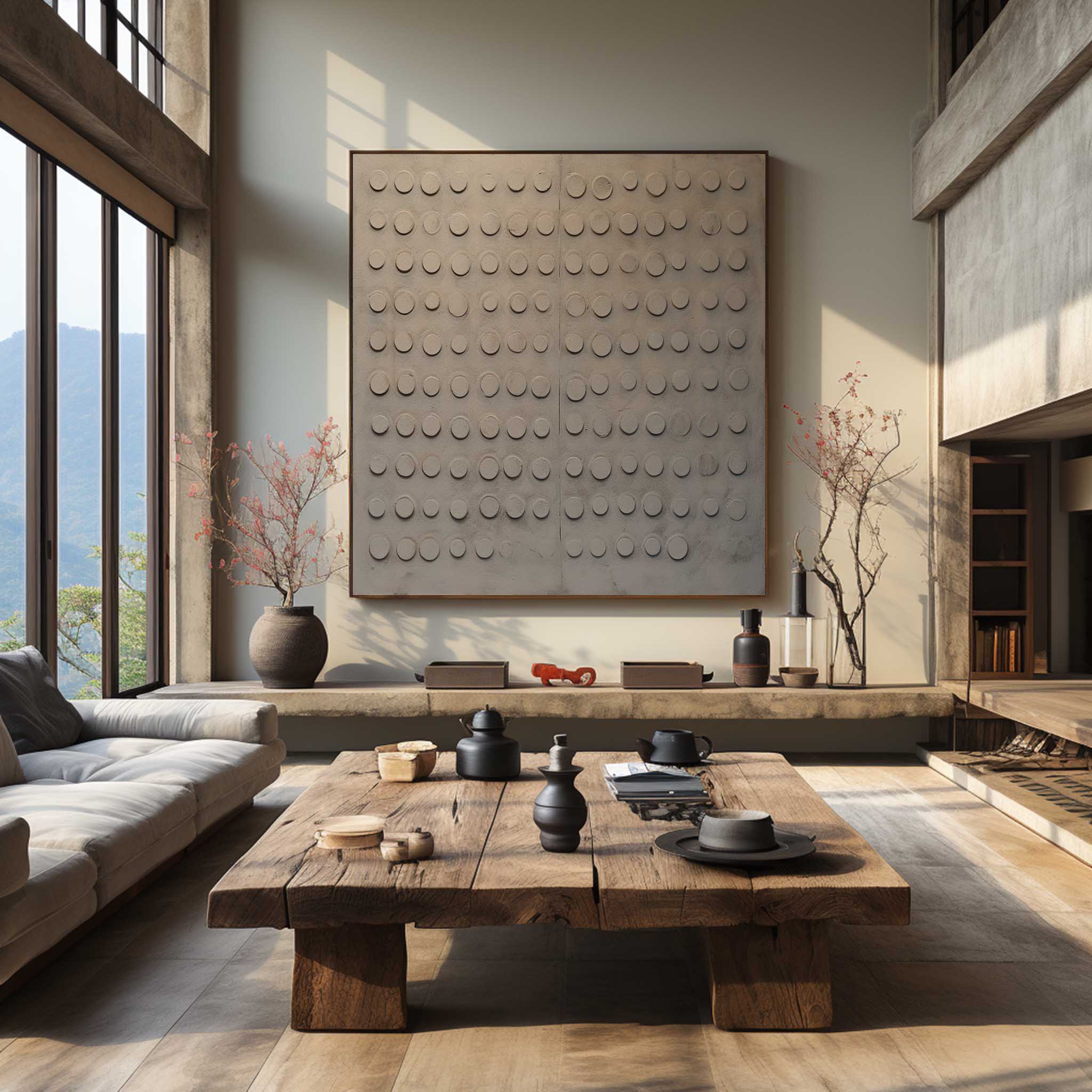 Wabi-Sabi Wall Art TX300 - Neutralighting