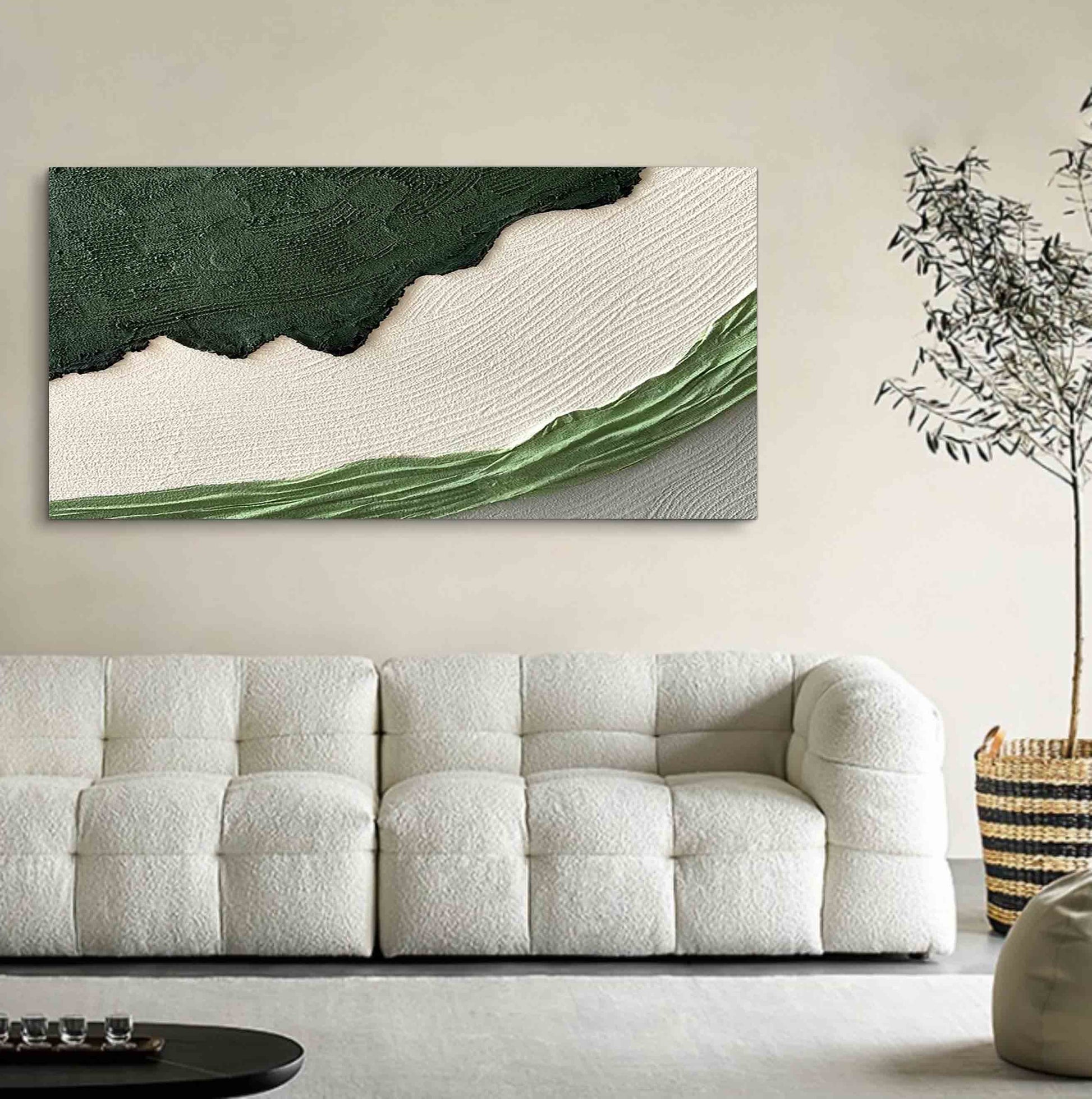 Plaster Art Texture Painting SG196 - Neutralighting