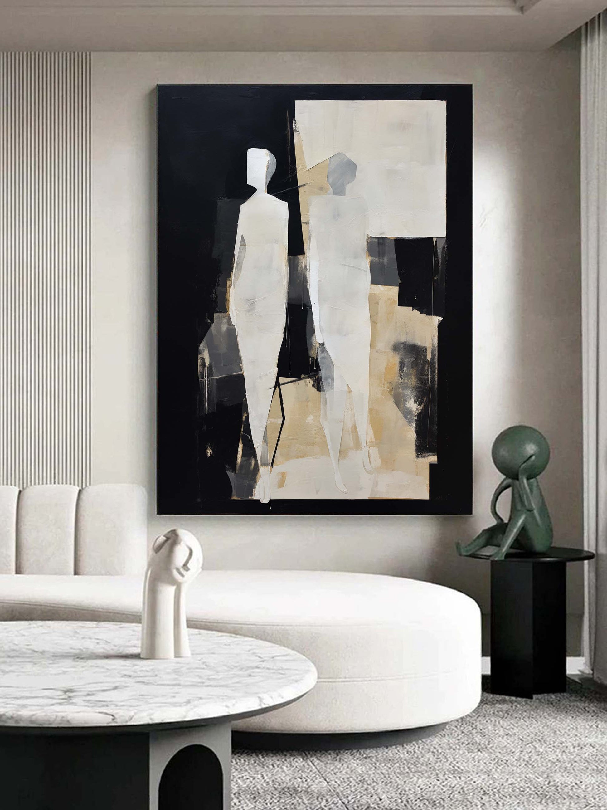 Contemporary Minimalist Art MA022 - Neutralighting