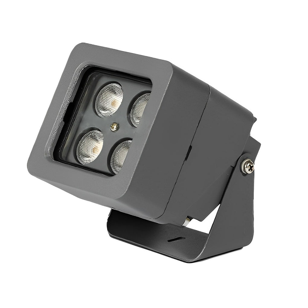 Dutiful Adjustable Square Colorful Outdoor Spotlight Wall Lights