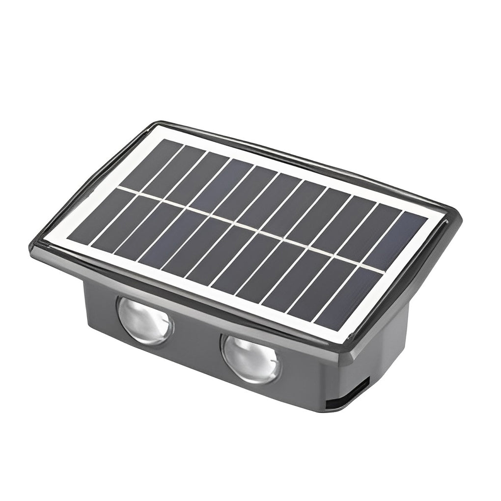 Soldier Rectangular LED Modern ABS Outdoor Wall Lamp