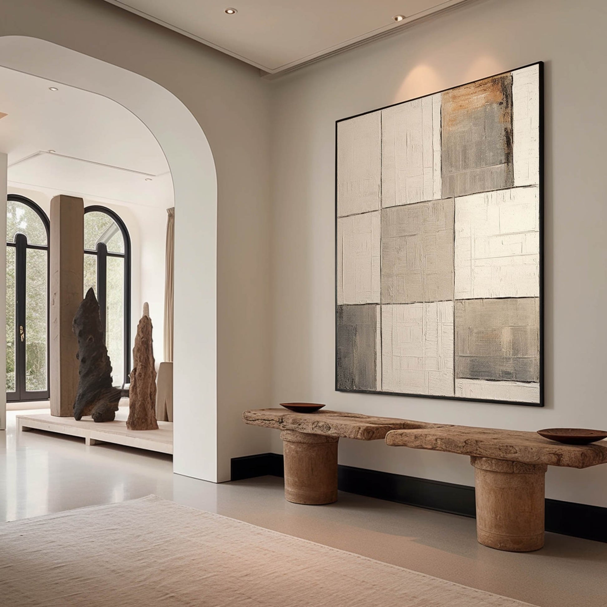 Wabi-Sabi Wall Art TX264 - Neutralighting