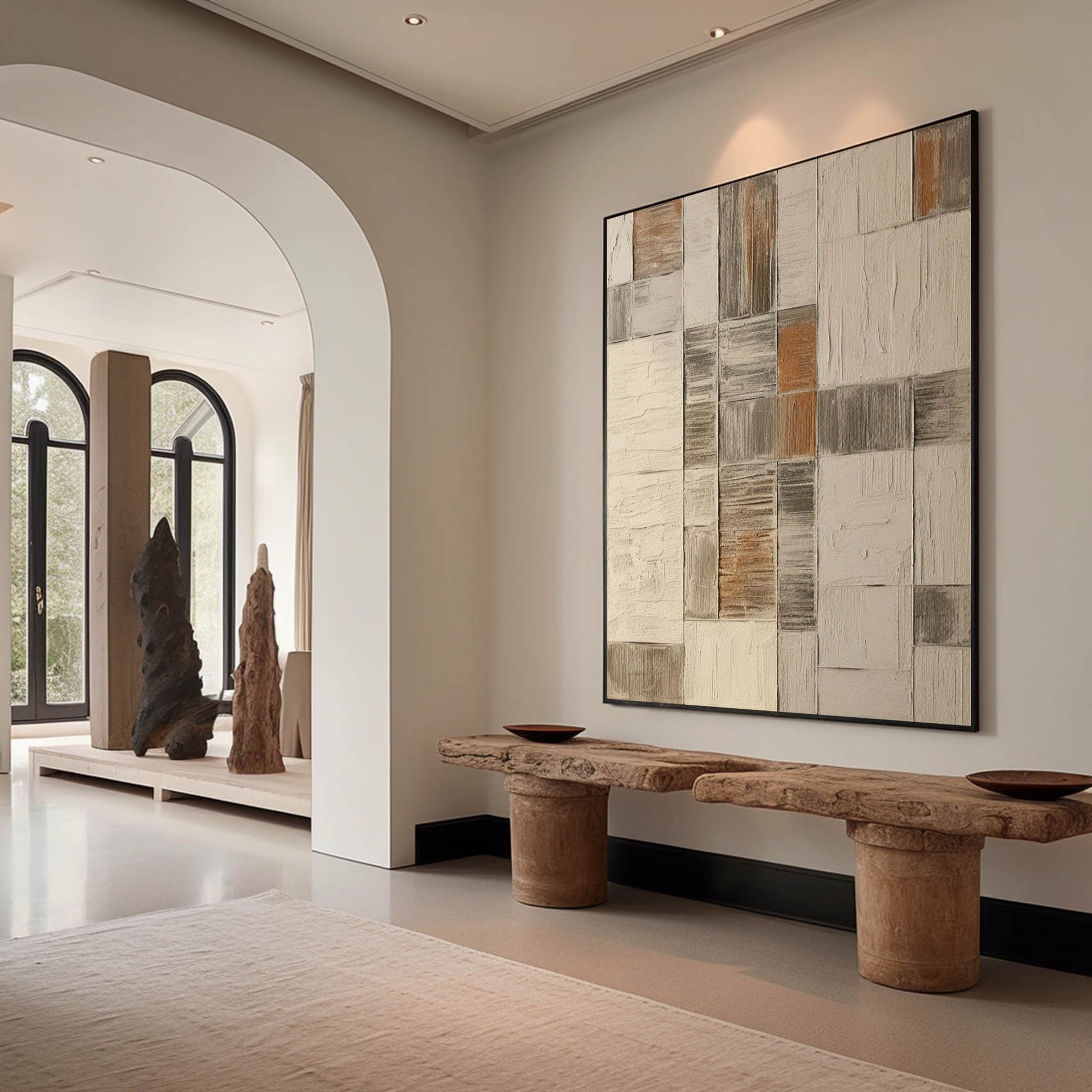 Wabi-Sabi Wall Art TX265 - Neutralighting