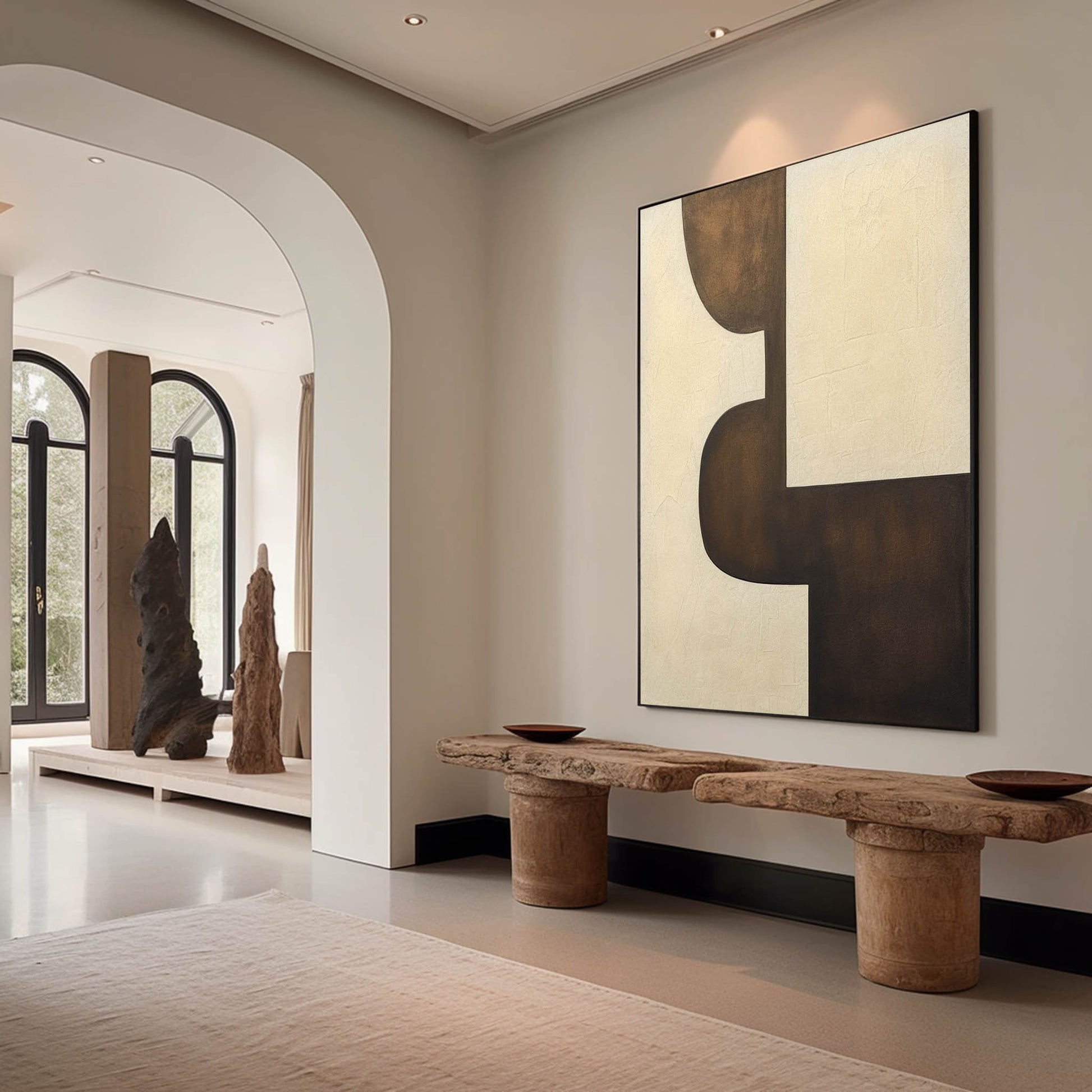 Contemporary Minimalist Art MA059 - Neutralighting