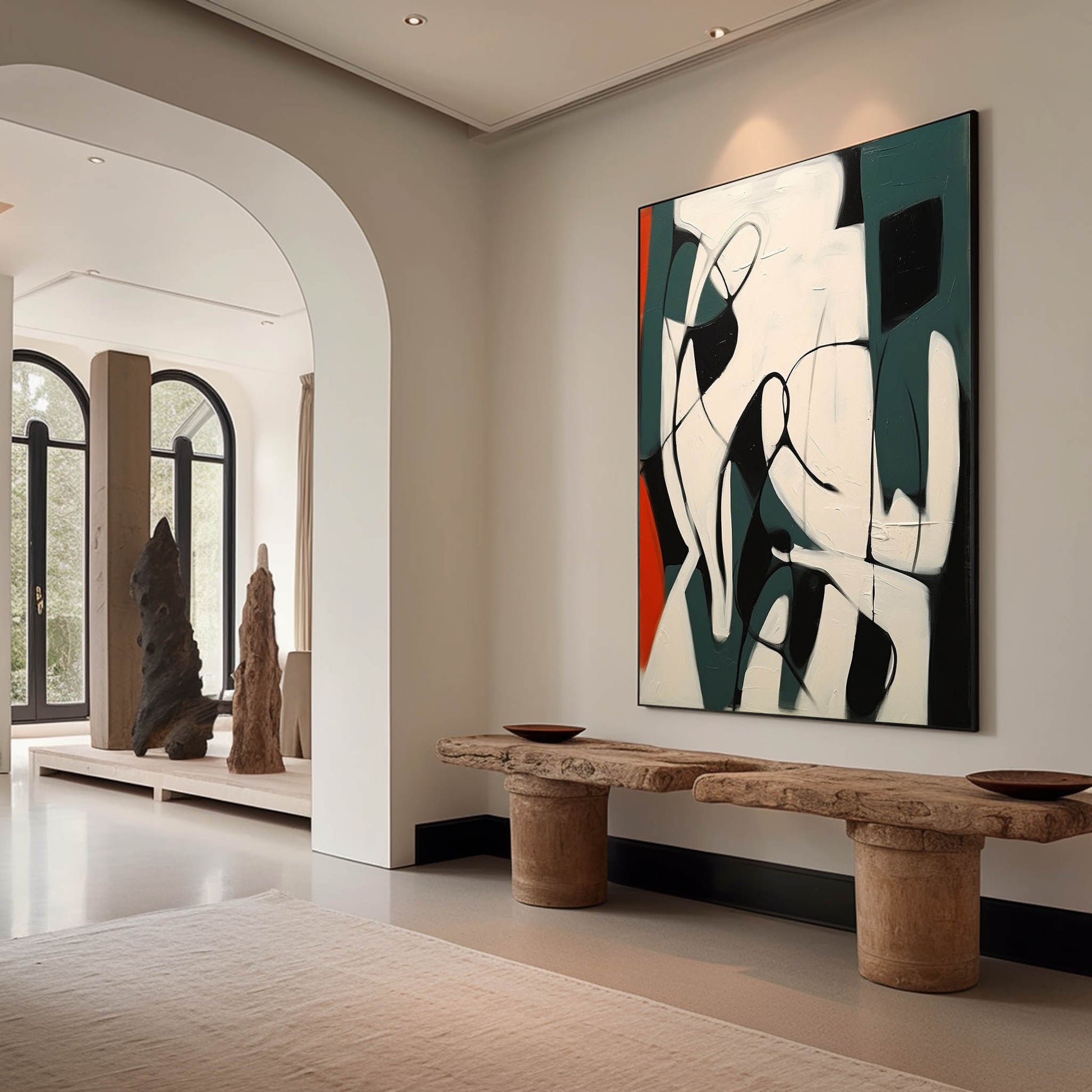 Contemporary Minimalist Art MA056 - Neutralighting