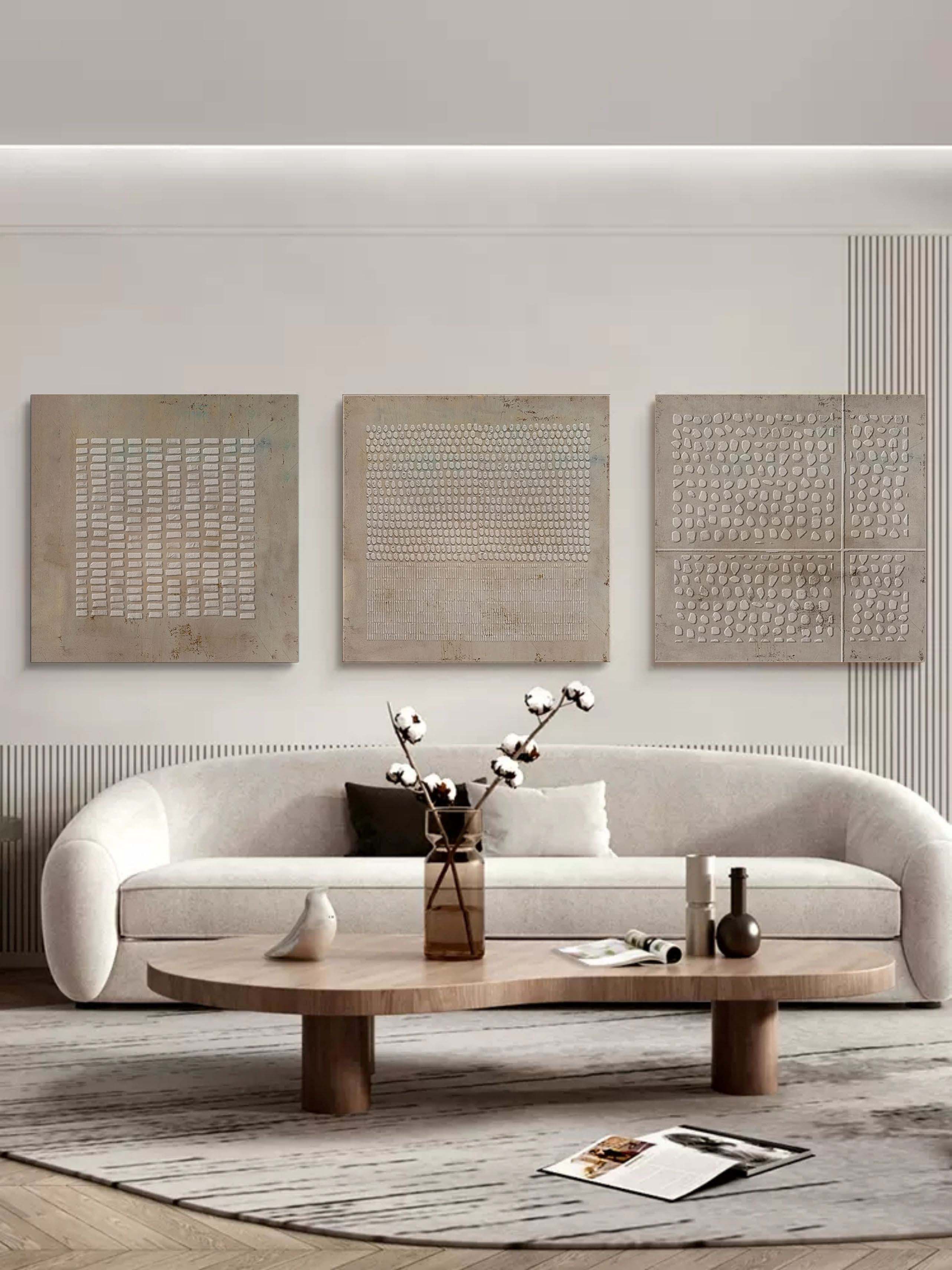Abstract Painting Set Of 3 SP061 - Neutralighting