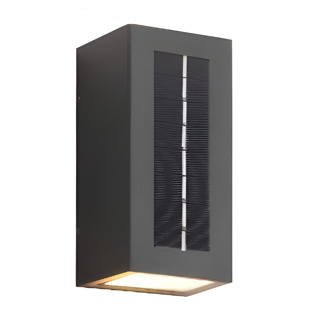 Ivar Rectangular LED Modern Steel Outdoor Wall Sconce Light