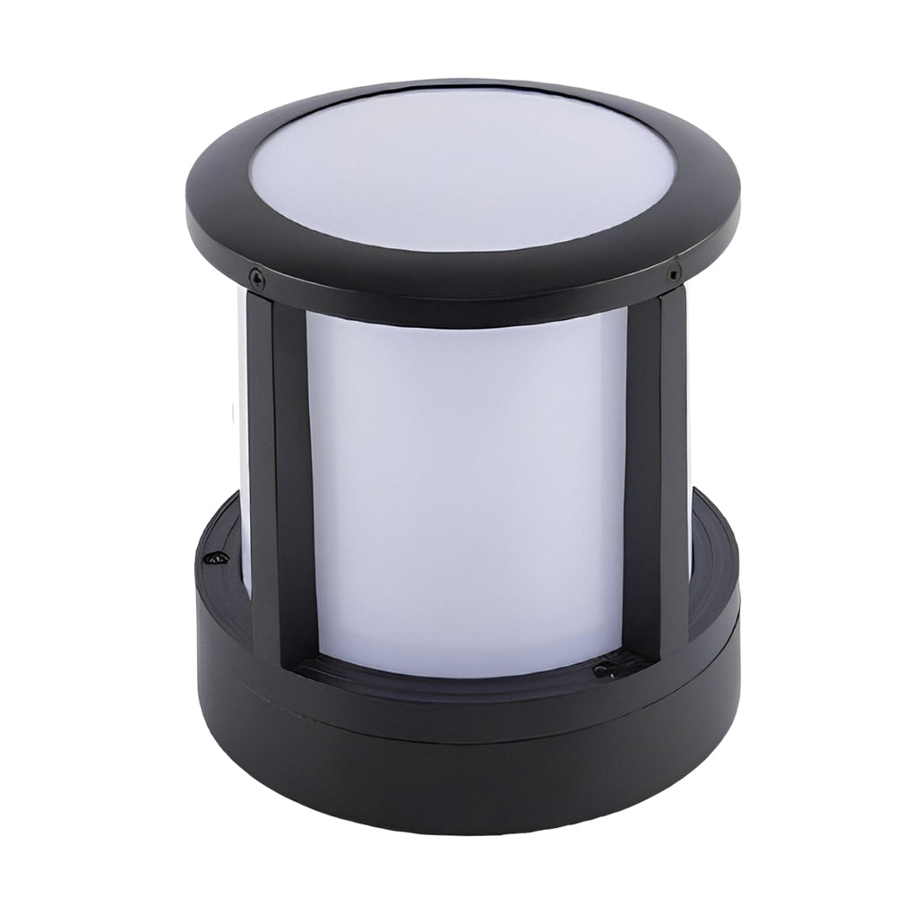 Sapphire Cylindrical LED Outdoor Fence Post Lights