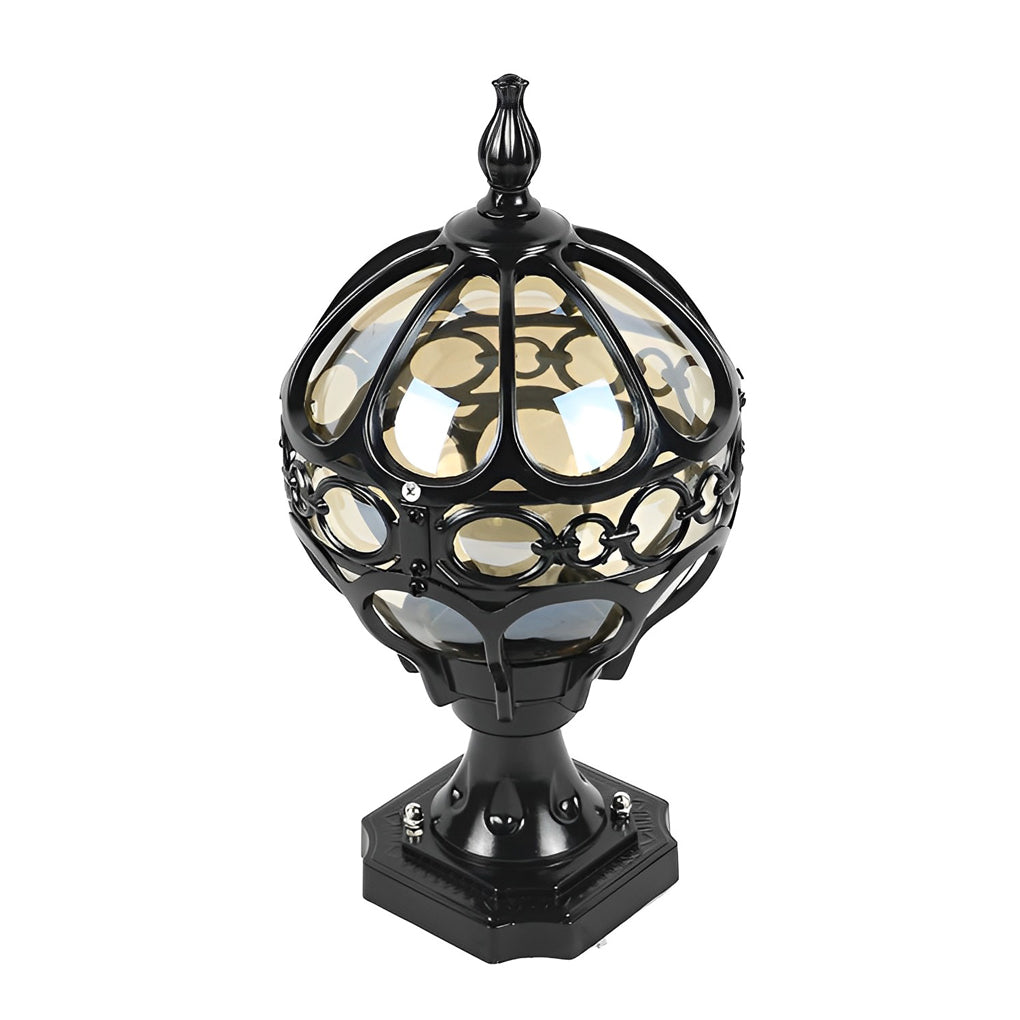 Genva Creative Ball LED European Outdoor Fence Post Lights