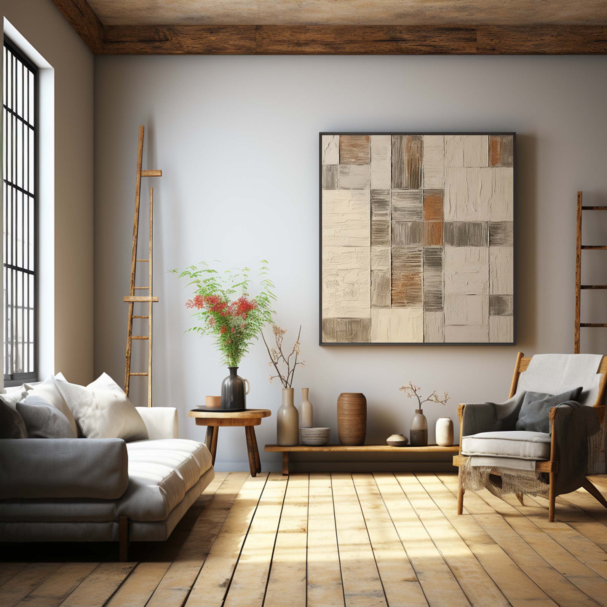 Wabi-Sabi Wall Art TX265 - Neutralighting