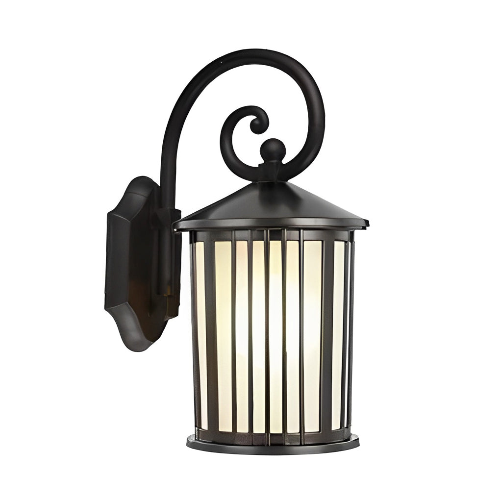 Joseph Striped Retro Outdoor Wall Lights