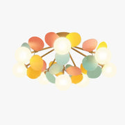 Aria Modern Bubble Cluster Ceiling Light, Colorful - Neutral Decor