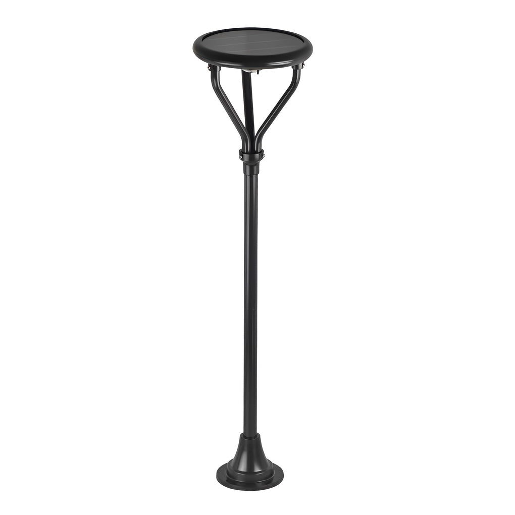 Adrienne Modern LED Post – Outdoor Round Light