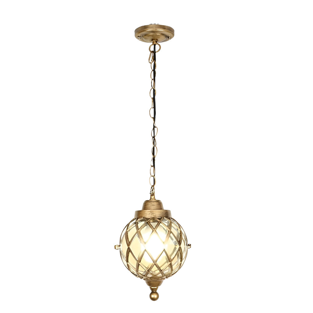 Muiel Tea Globe Classic Outdoor Pendant Lights