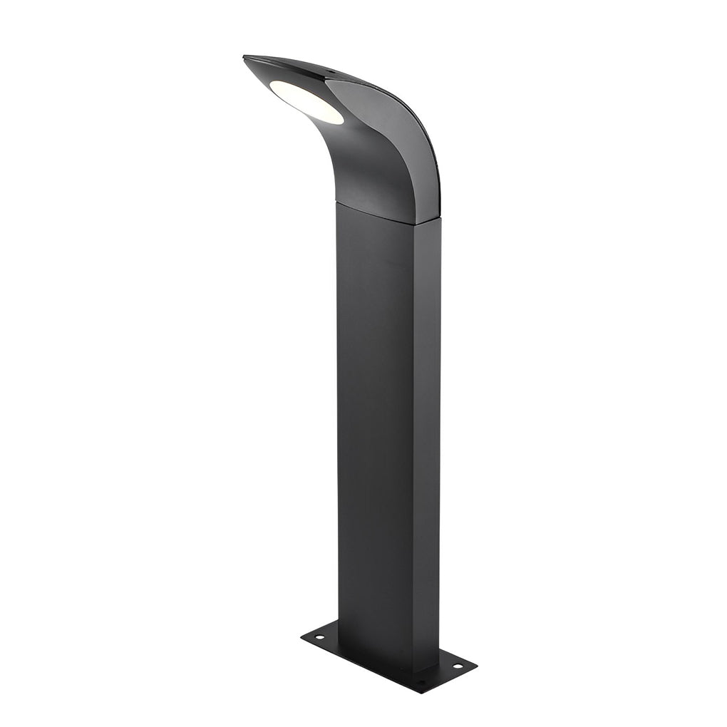 Vance Curved Head LED Outdoor Pathway Lights