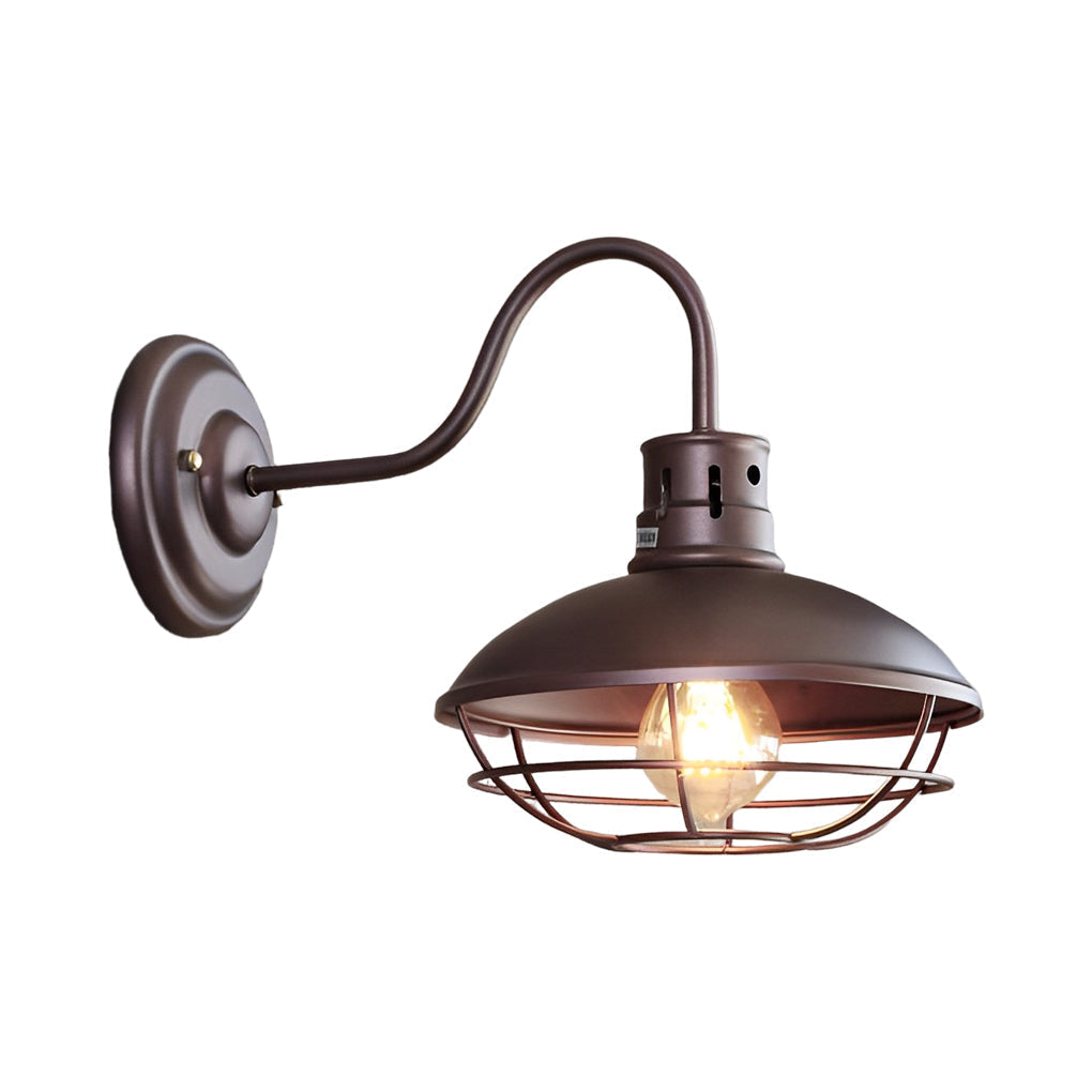Olivia Retro LED Industrial Outdoor Wall Lights