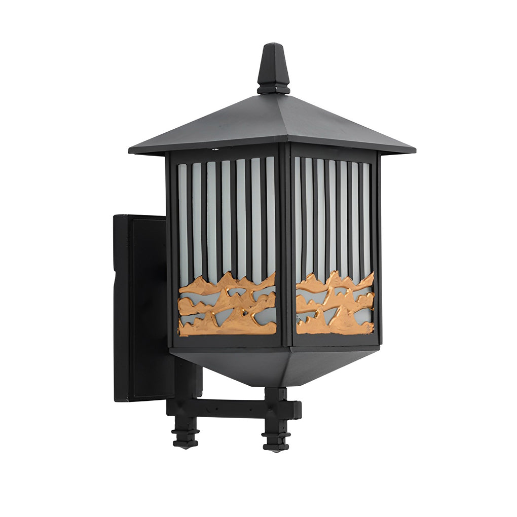Larna Retro LED Modern Outdoor Wall Sconce