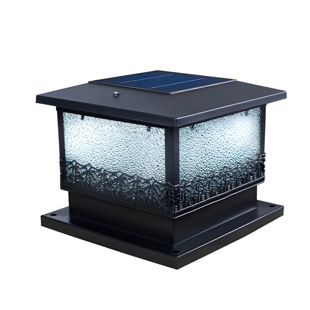 Saia Creative Square LED Modern Outdoor Fence Post Lights
