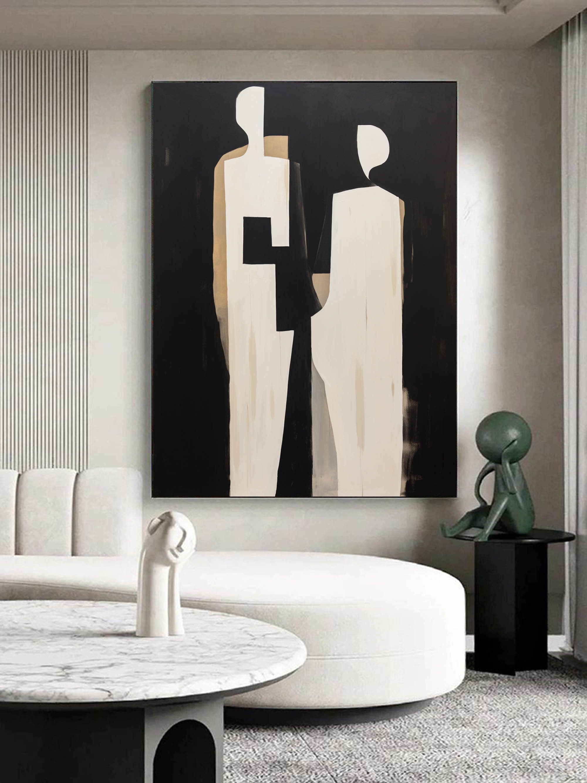 Contemporary Minimalist Art MA008 - Neutralighting