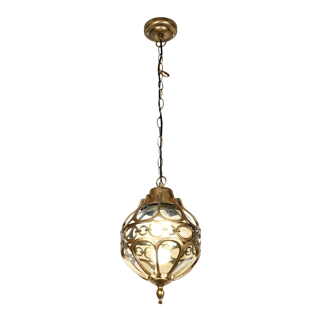 Truman Retro Ball American Outdoor Chandelier