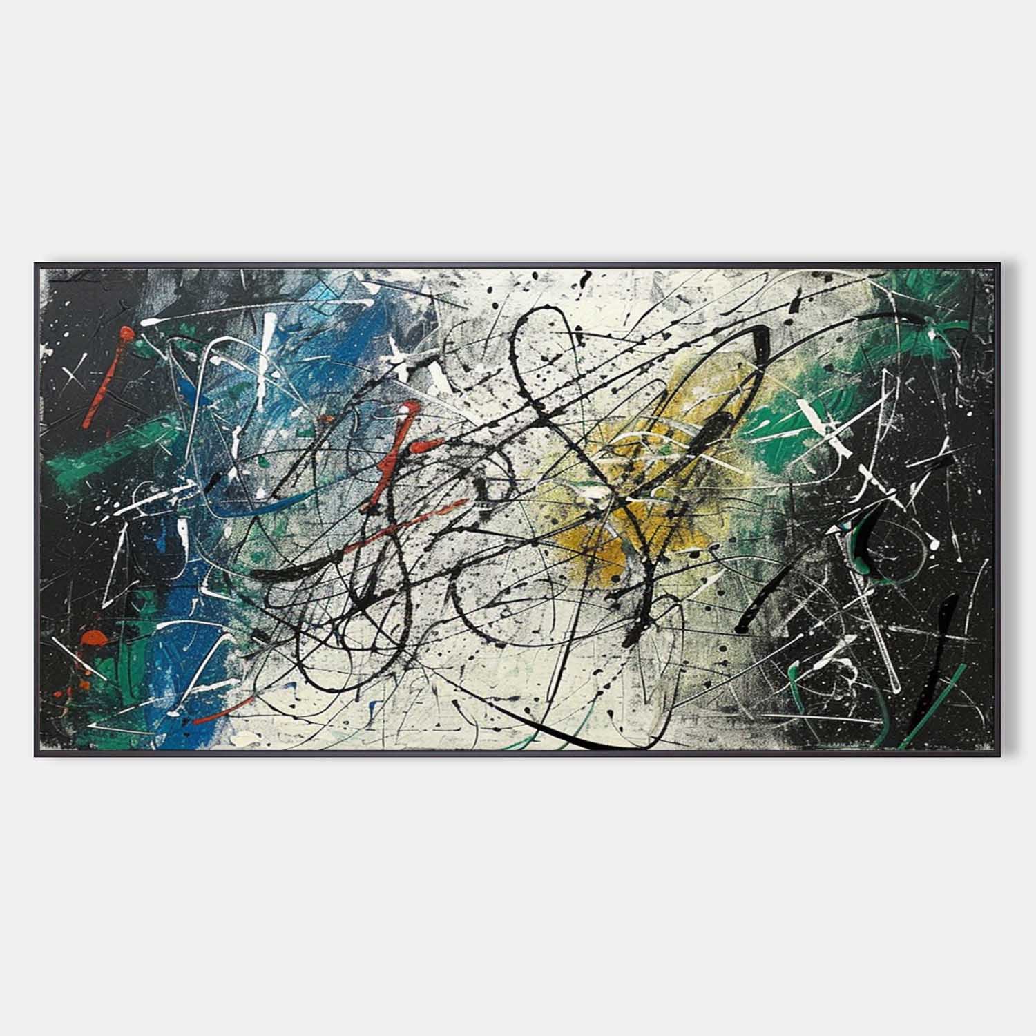 Abstract Expressionist Art AEA021 - Neutralighting