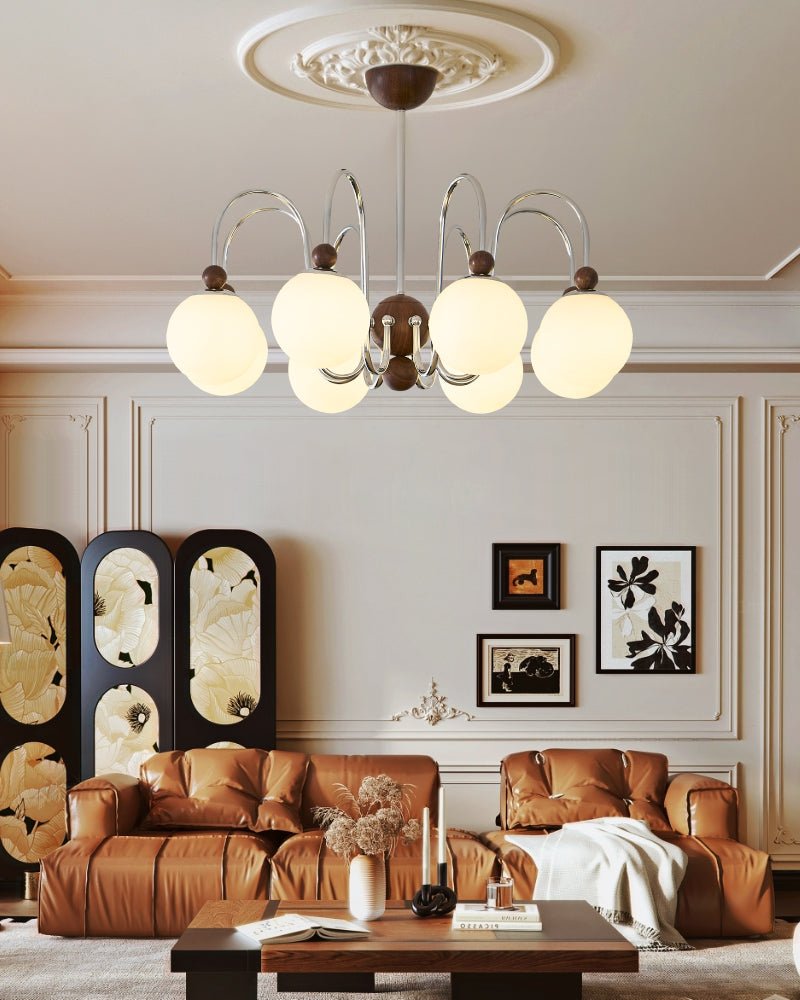 Fentel Loop Chandelier-Neutral Decor