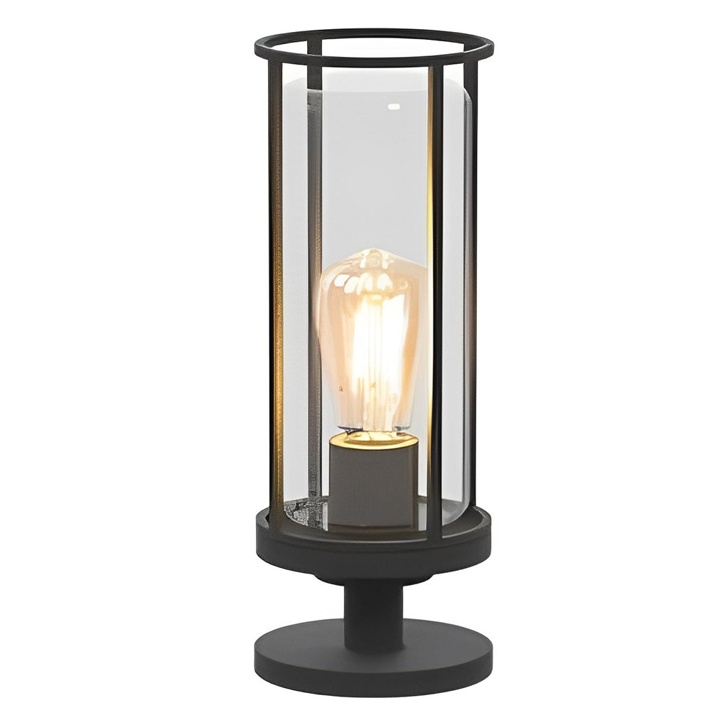 Mlly Modern Minimalist Round Stainless Steel Outdoor Light